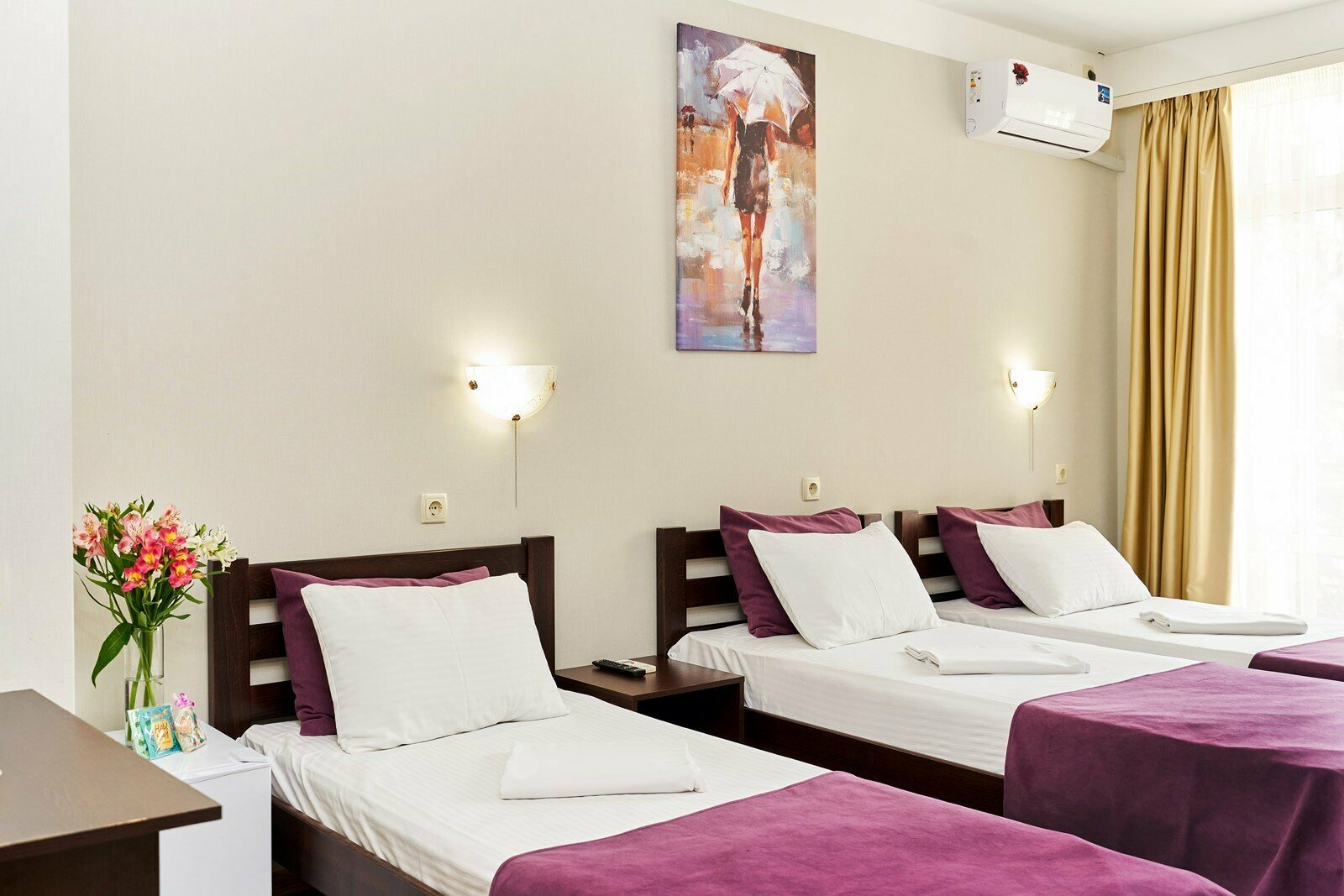 3-местный Стандарт с балконом или с террасой