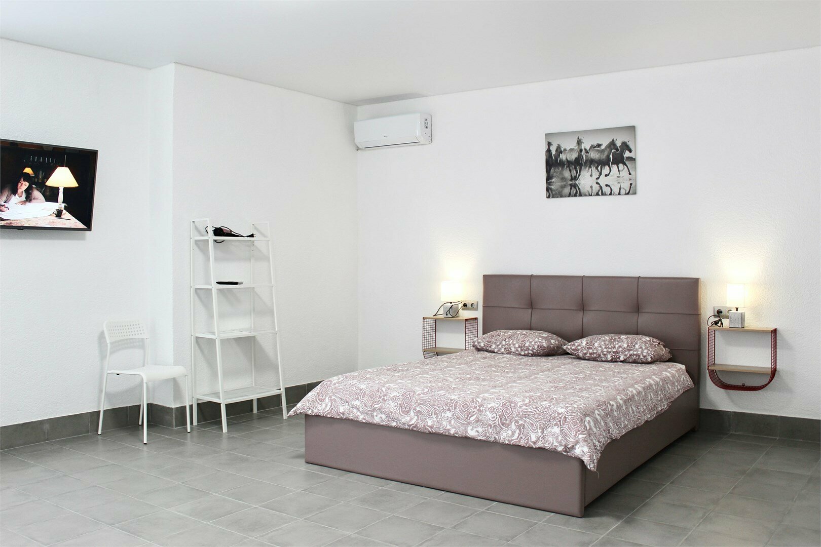 Люкс с кроватью размера «king-size» и балконом