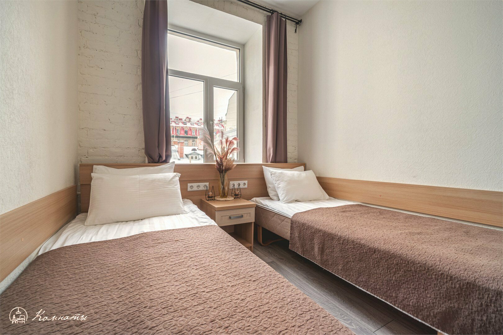 Стандартная комната с двумя кроватями