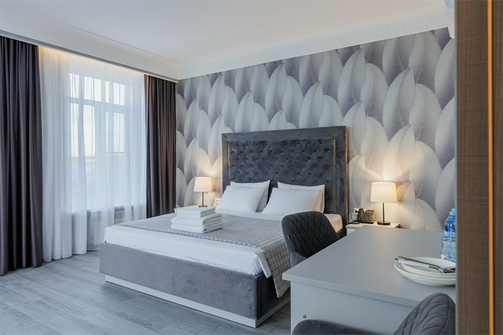 Улучшенный номер с кроватью размера «king-size»