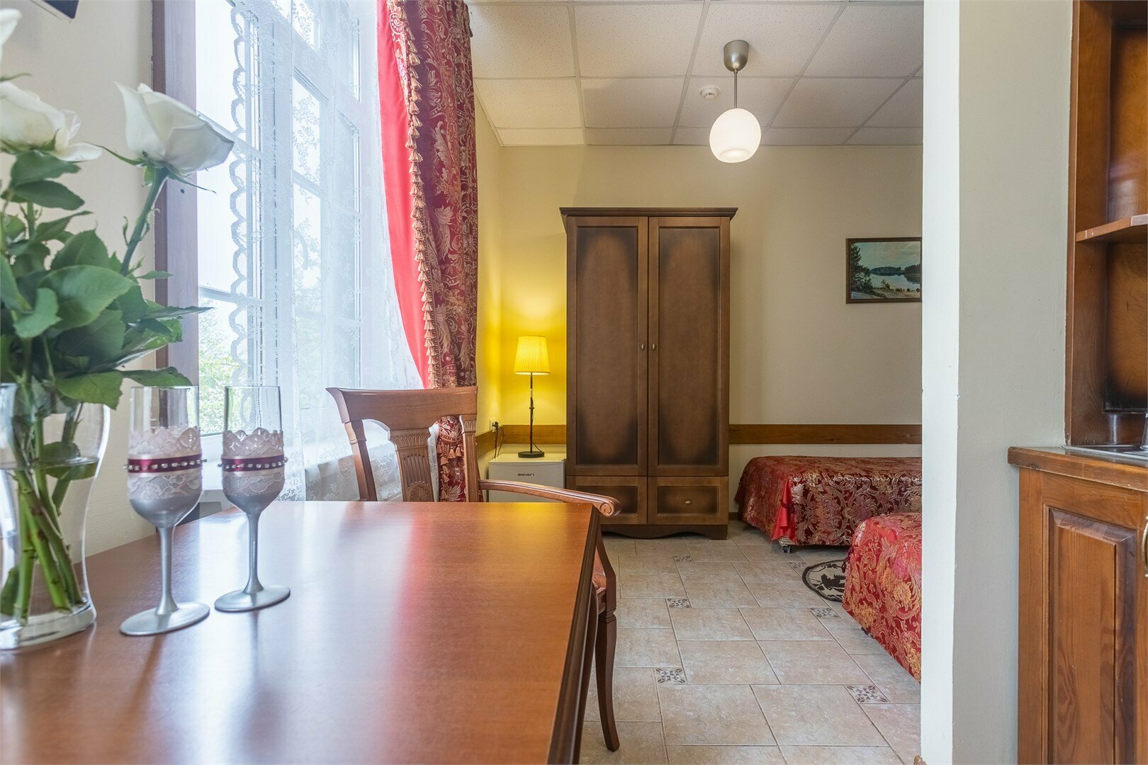 Двухместный номер с 2 отдельными кроватями и ванной