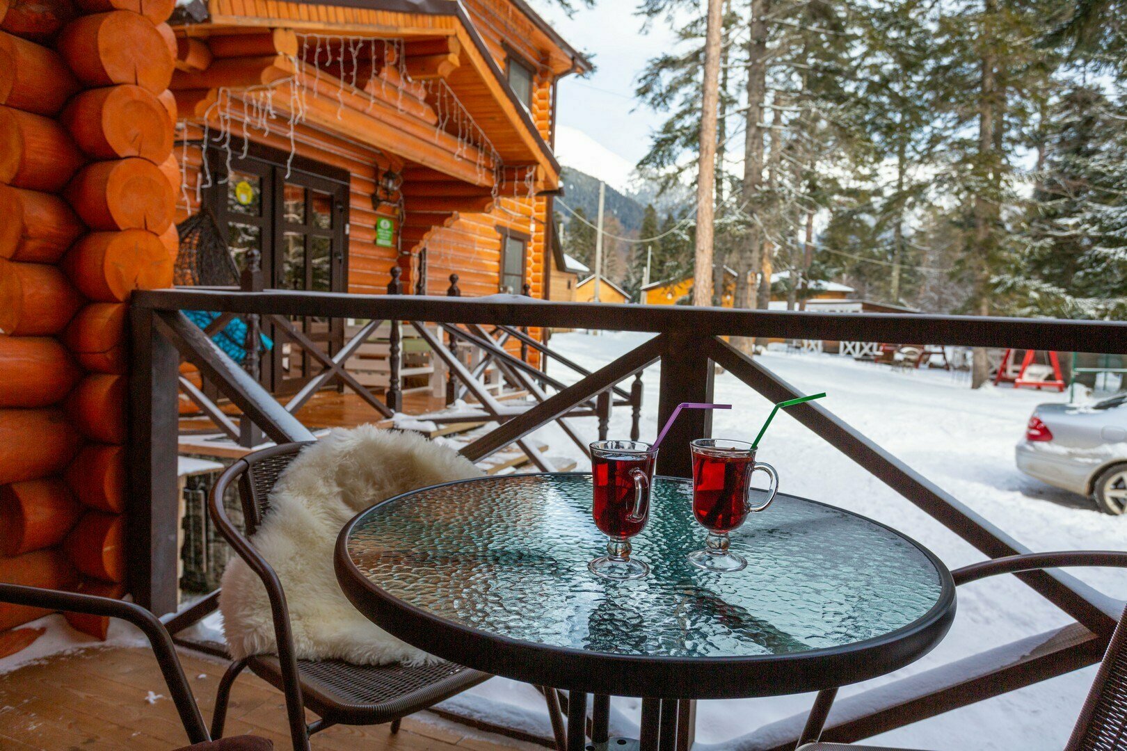 Люкс с террасой (первый этаж)