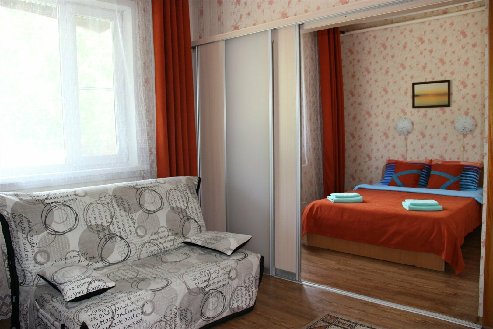 Улучшенный стандарт с одной двуспальной кроватью (о/3)