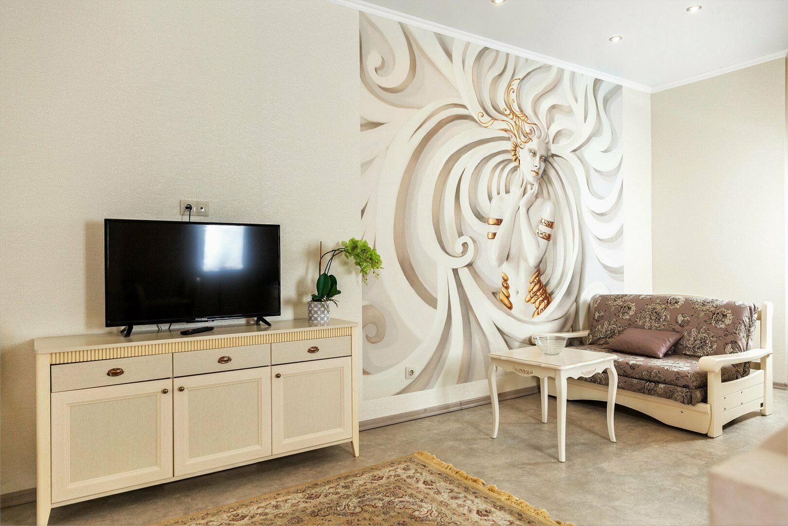 Апартаменты- Студио с балконом для троих