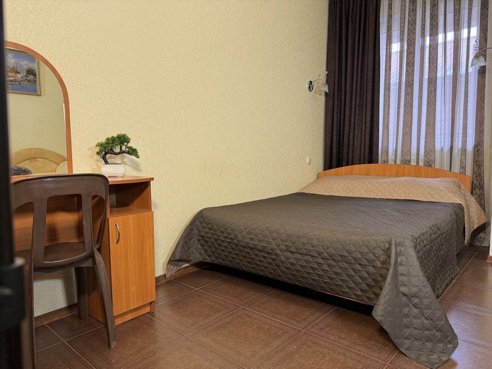 Трехместный комфорт с мини-кухней