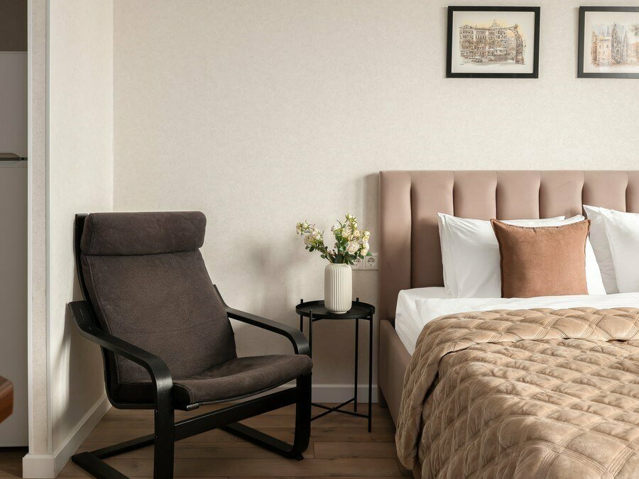 Bergen - 3х местные делюкс-апартаменты в "Савеловский-Сити" (26 этаж)