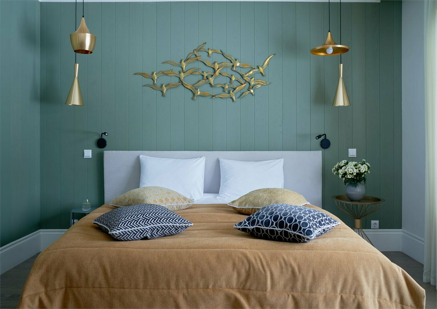 Коттедж №3 с камином, сауной и 2 спальнями