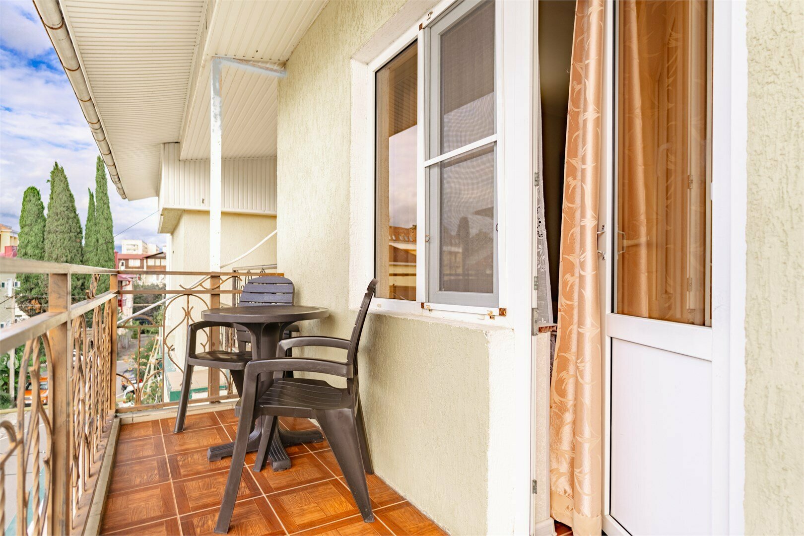 Апартаменты двухкомнатные с террасой