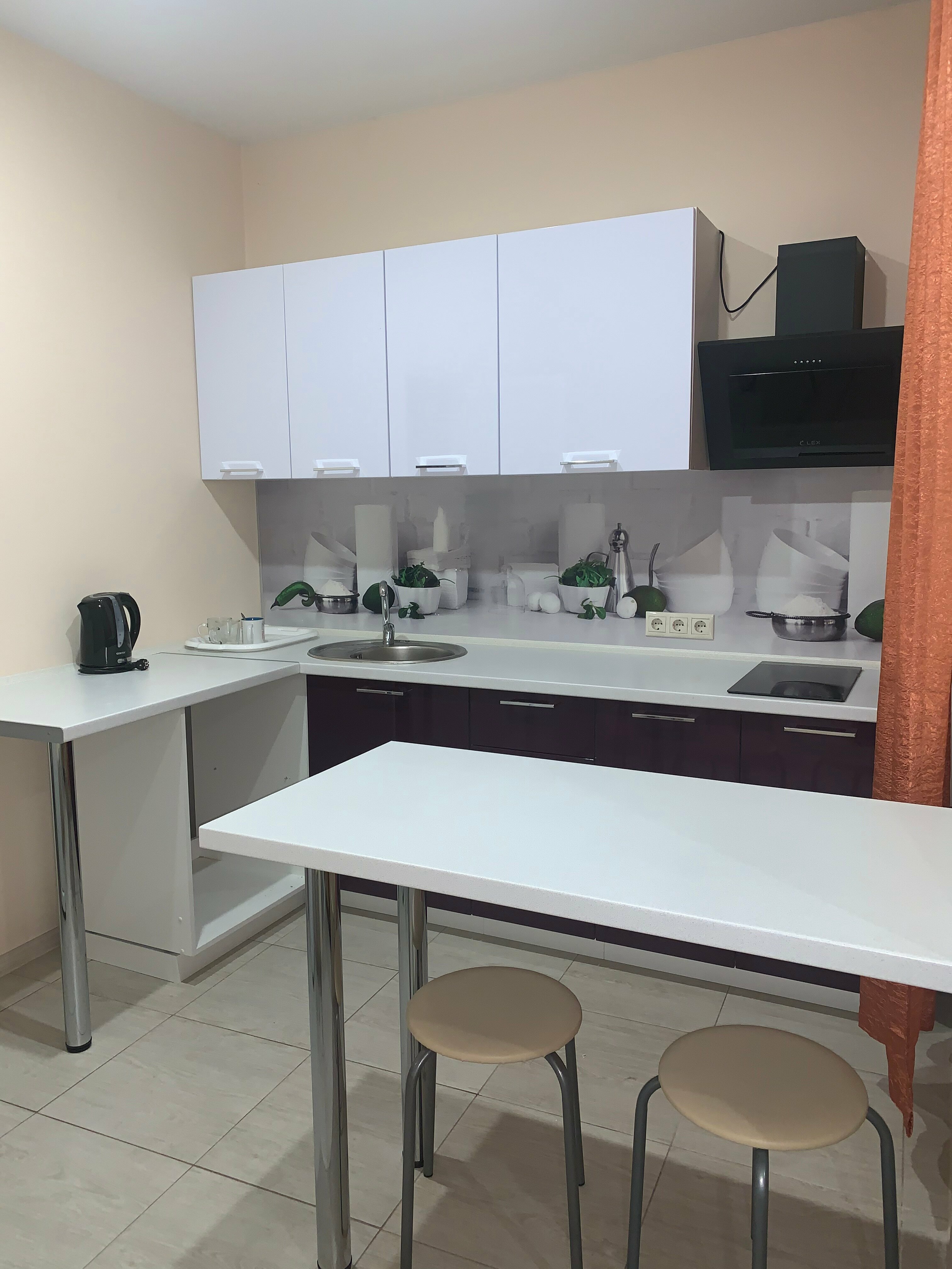 Апартаменты с 1 спальней