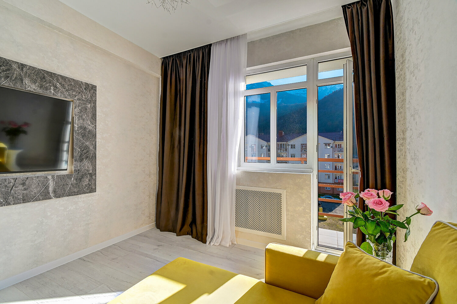 Апартаменты с видом на горы