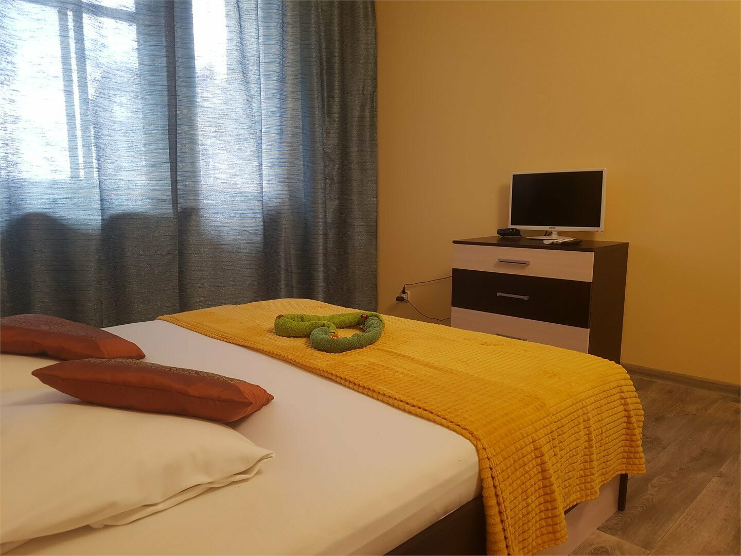 Трехместный номер с видом на море