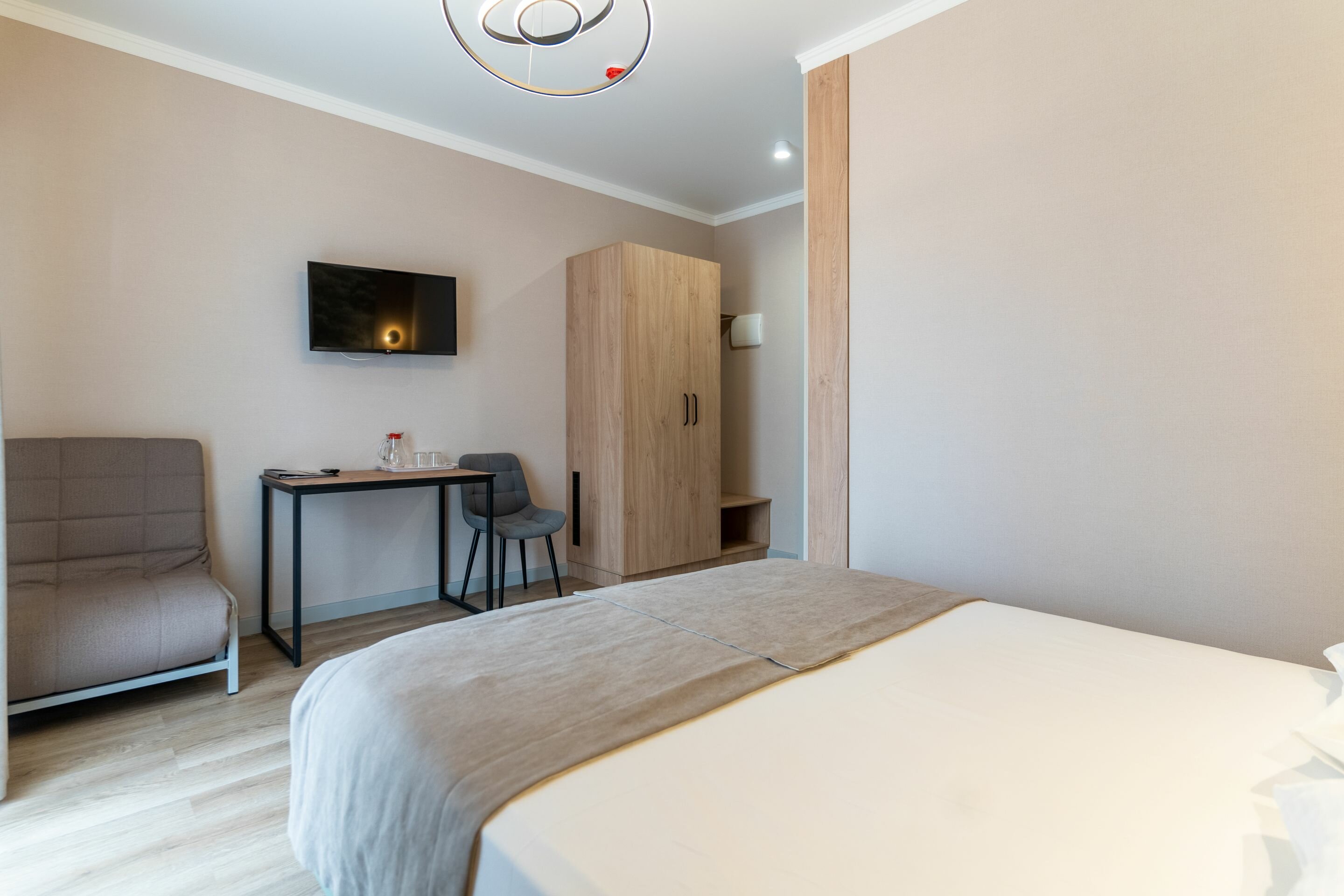 Стандартный двухместный номер с 1 кроватью или 2 отдельными кроватями и балконом