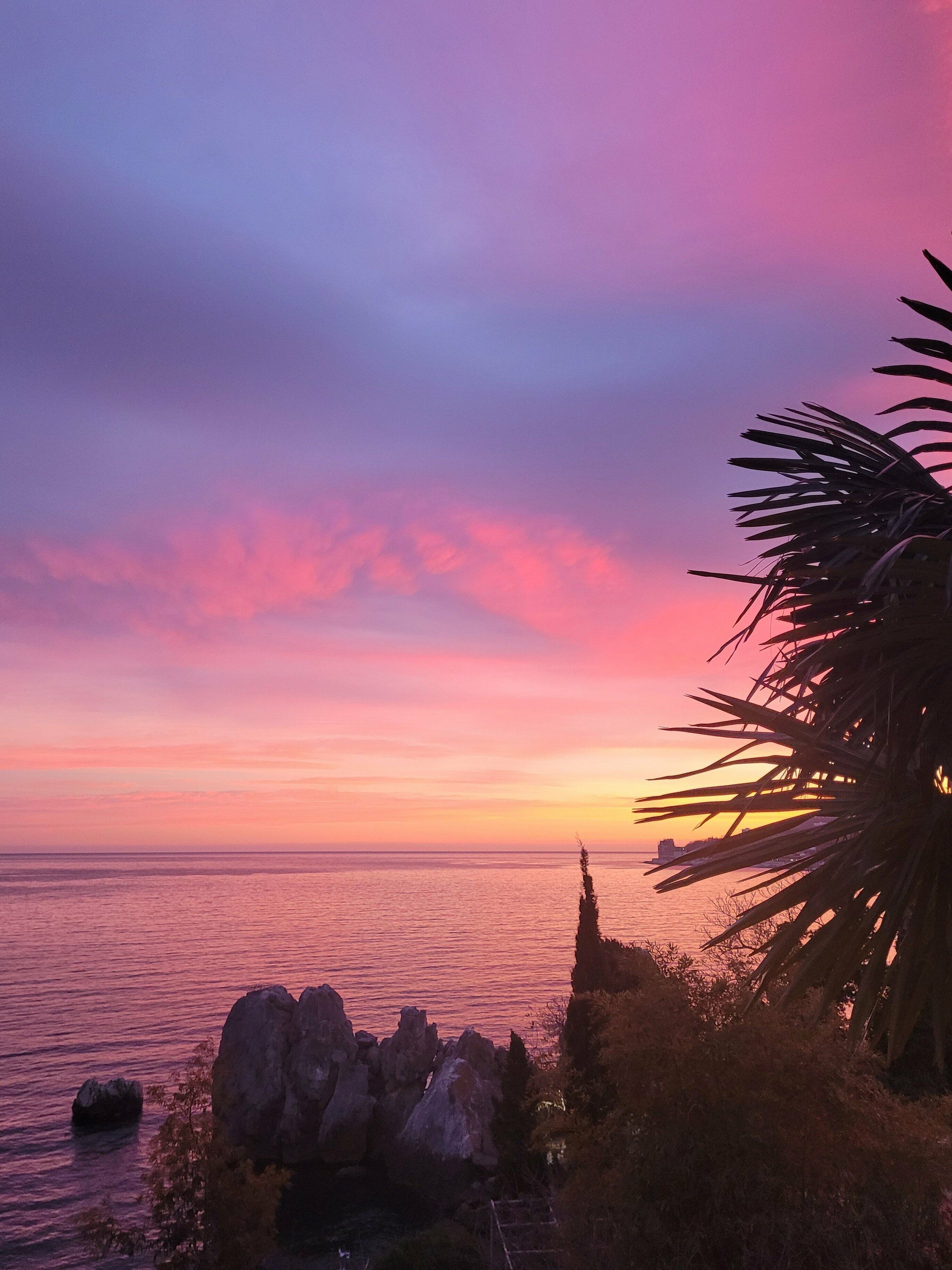 Двухместный номер Делюкс с 1 кроватью и балконом, вид на море