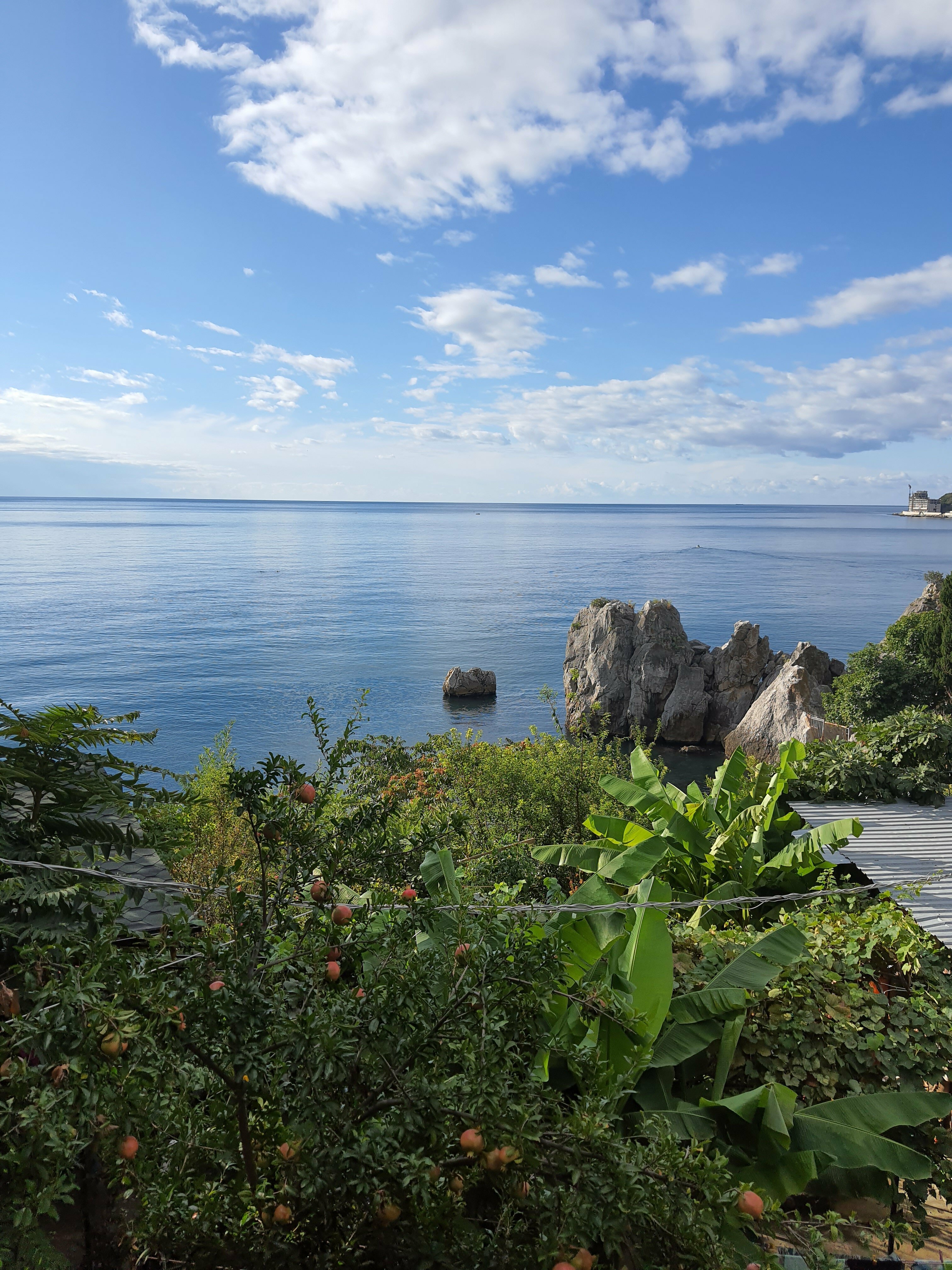 Двухместный номер Делюкс с 1 кроватью и балконом, вид на море