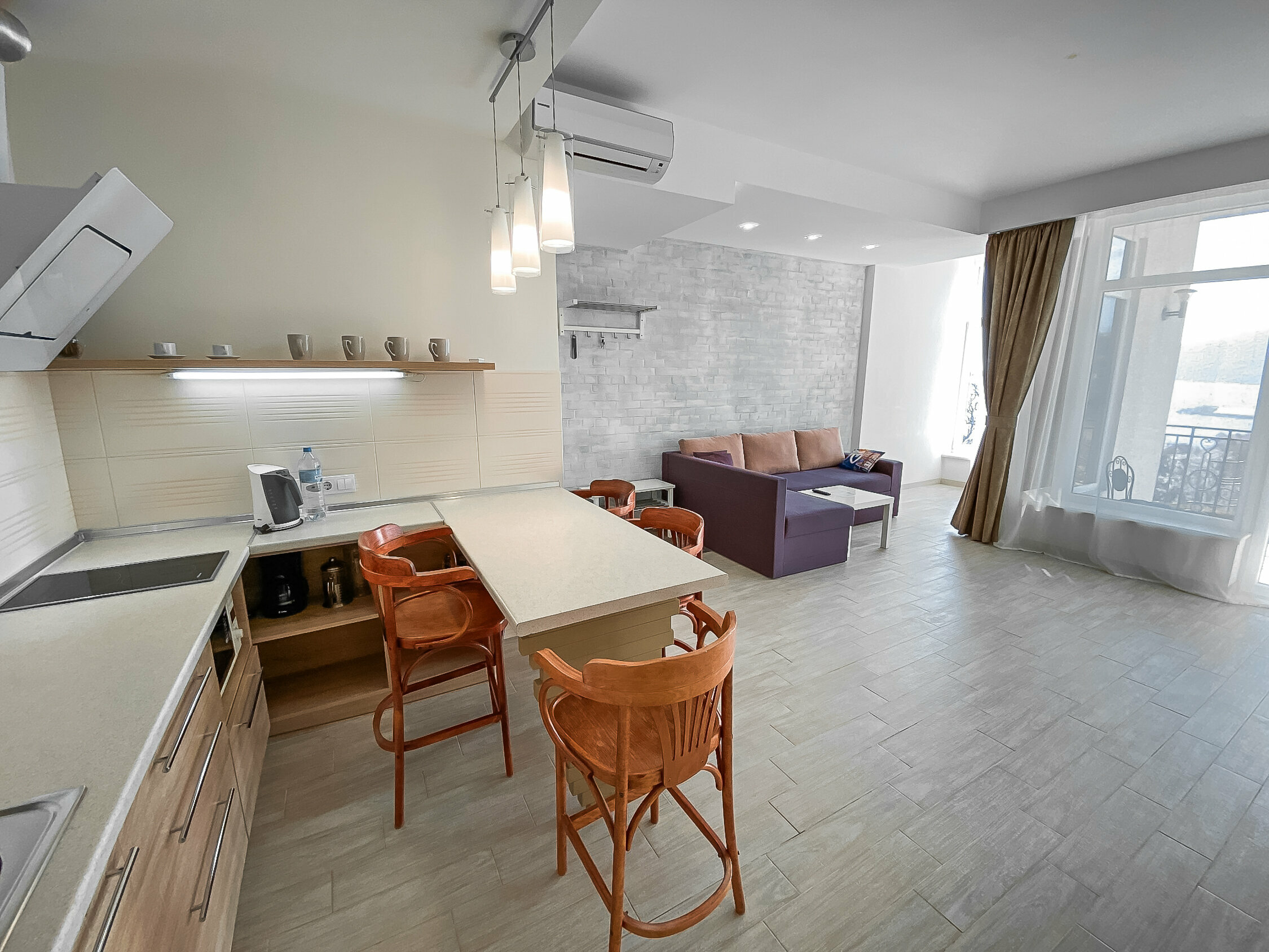 Апартаменты с видом на море