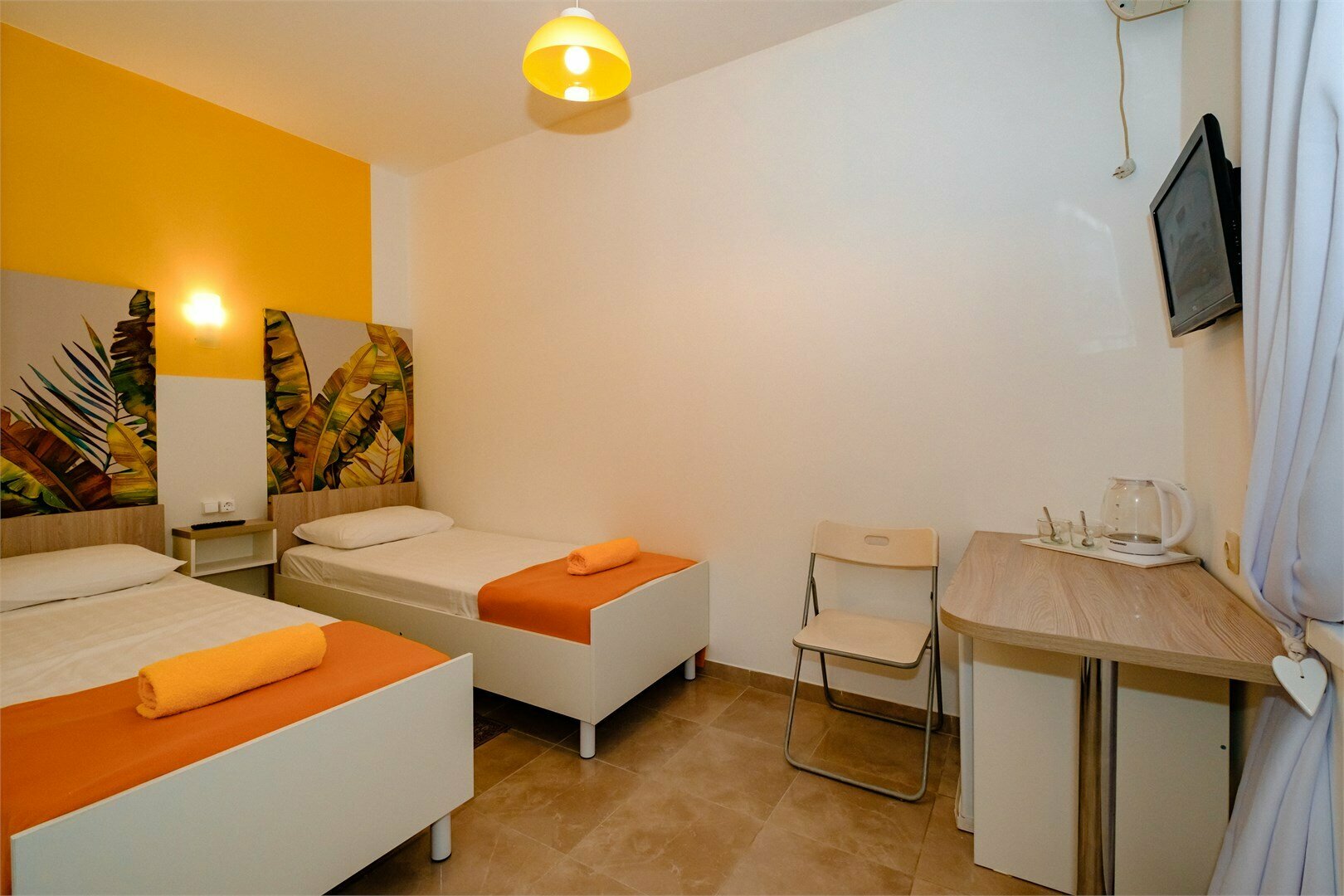 2-х местный номер с  раздельными кроватями без балкона