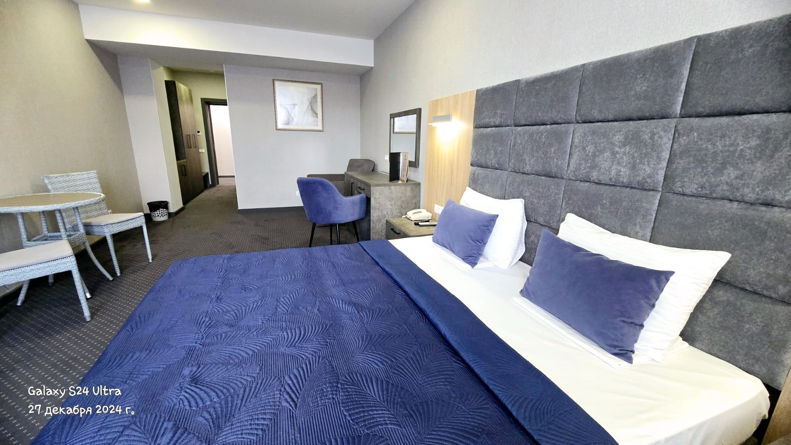 Двухместный номер с 1 кроватью и видом на горы