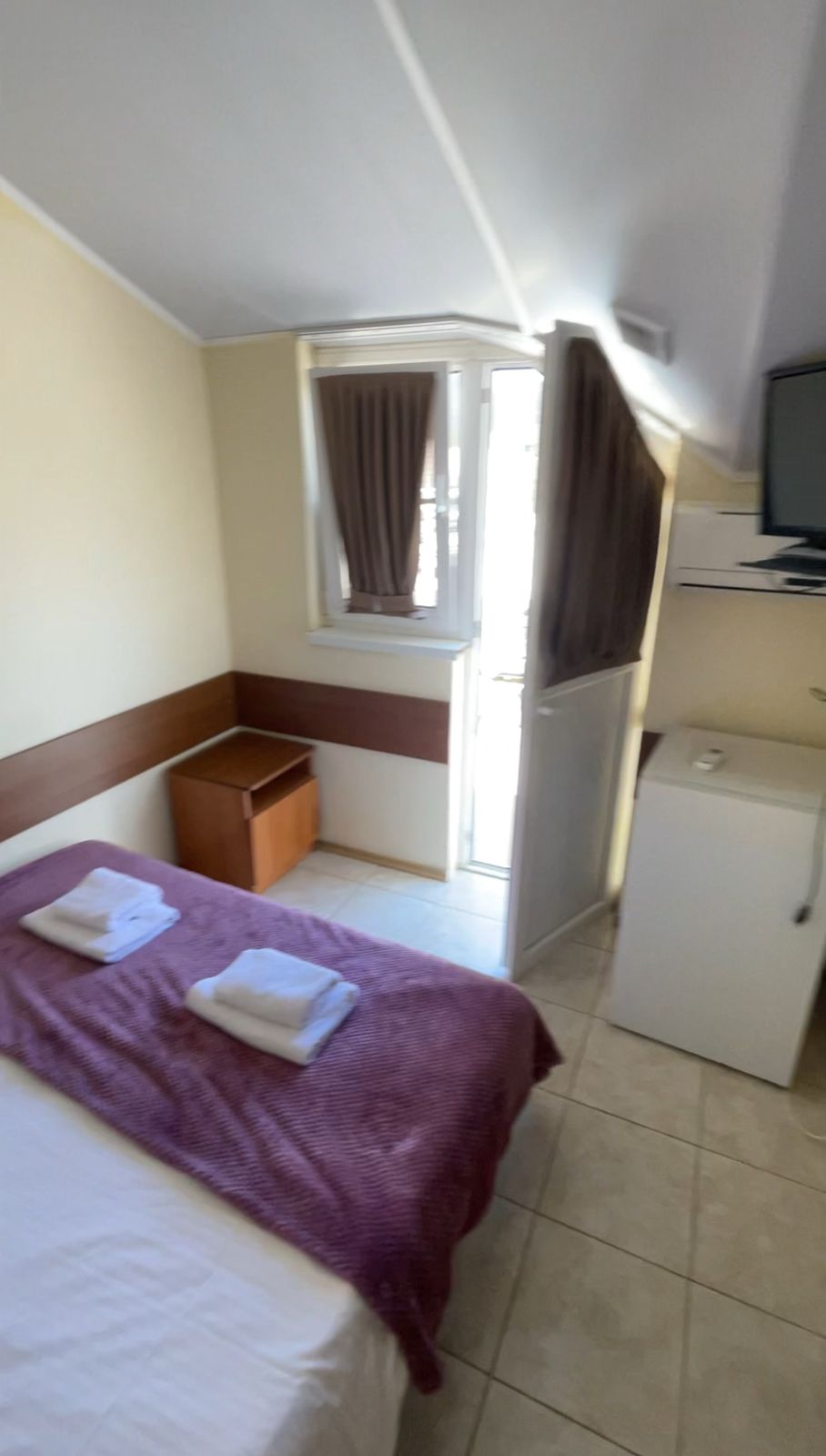 Двухместный номер с 1 кроватью и видом на горы