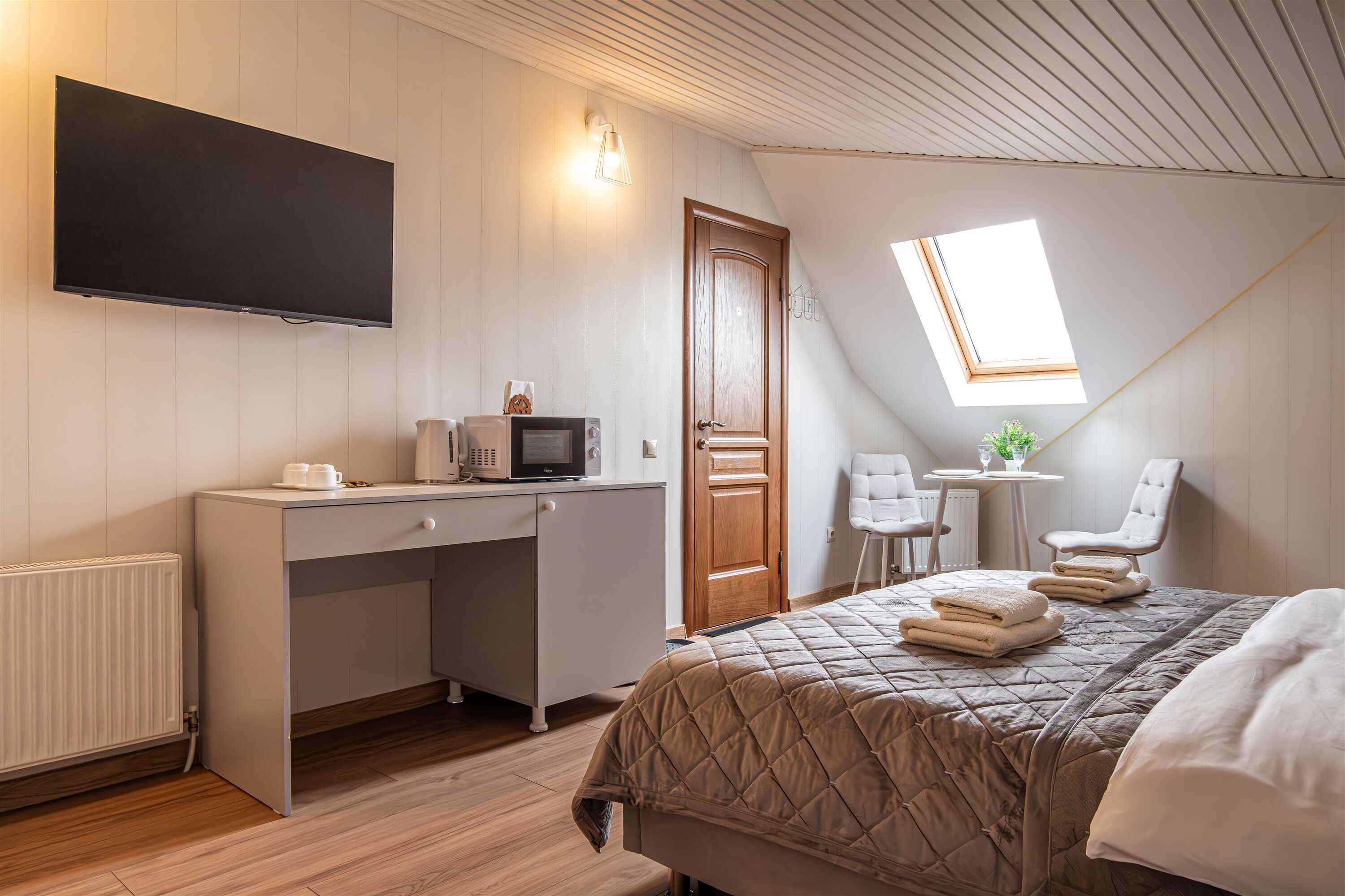 Небольшой двухместный номер с 1 кроватью