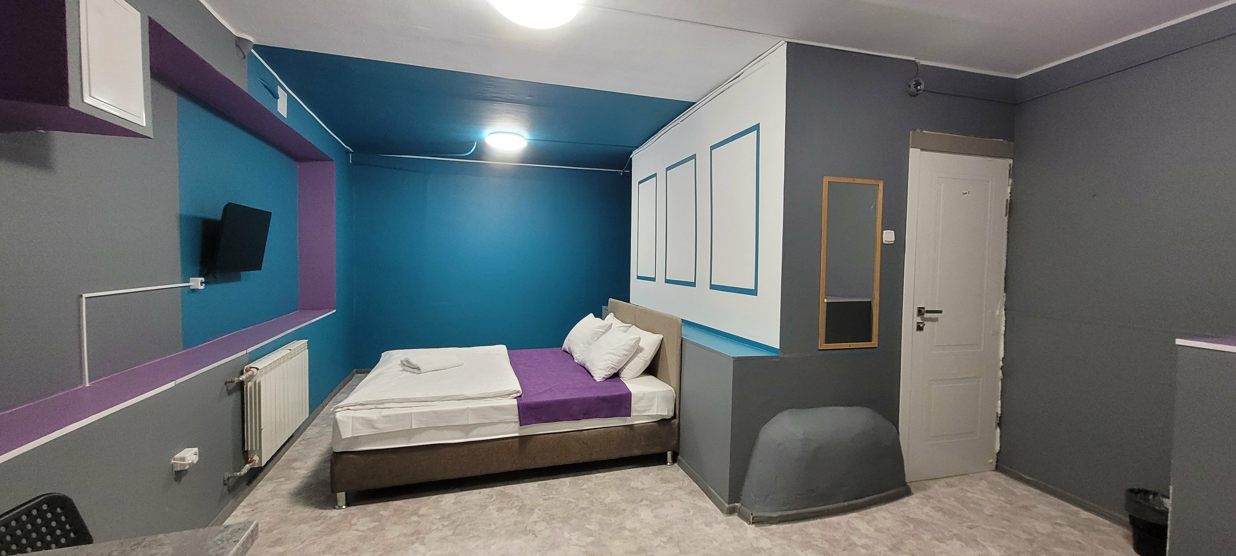 Большой двухместный номер с общим с/у на этаже