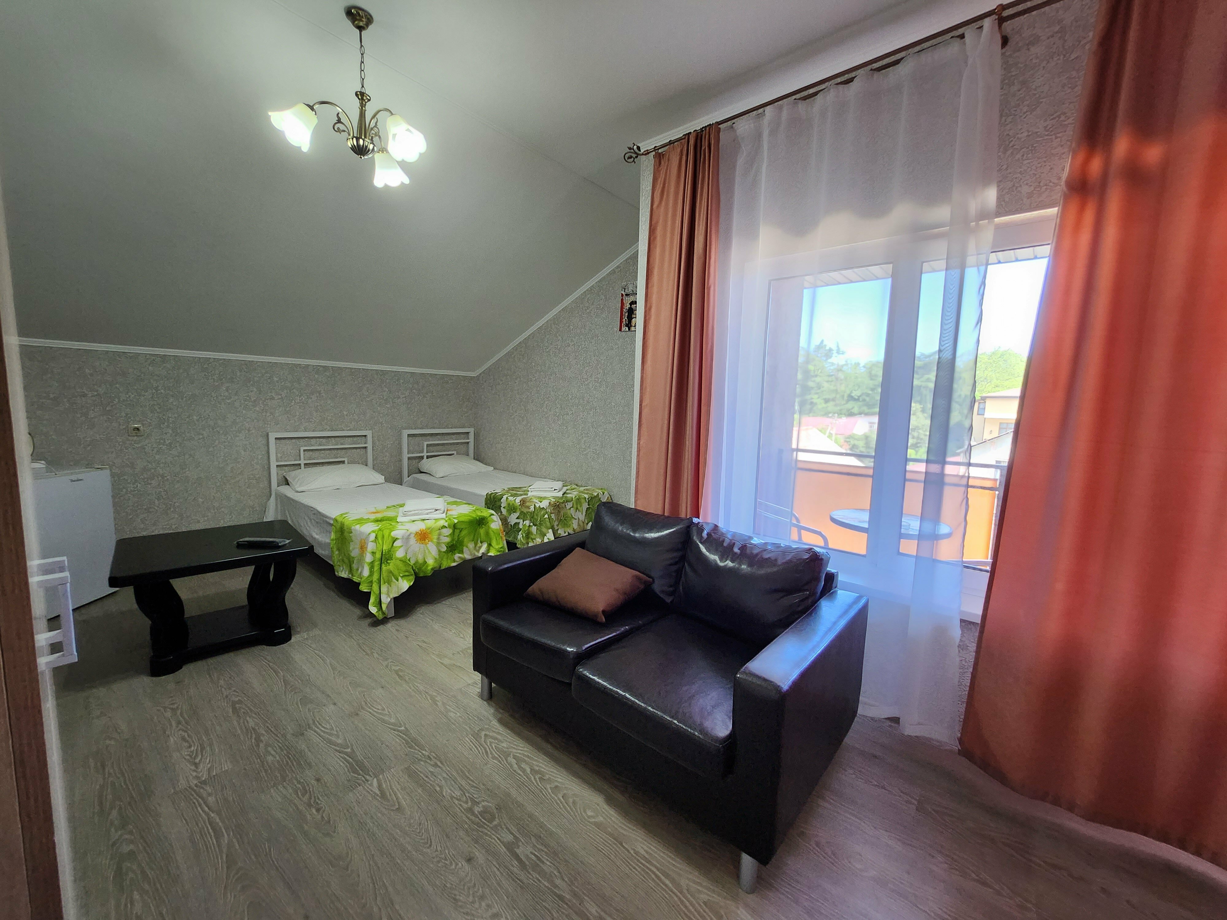 Семейный номер с террасой