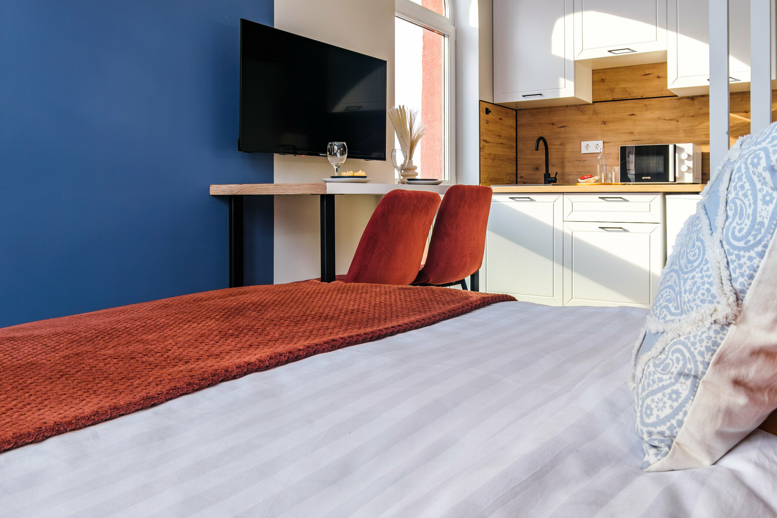 5. Угловая студия для 4 гостей (Б)