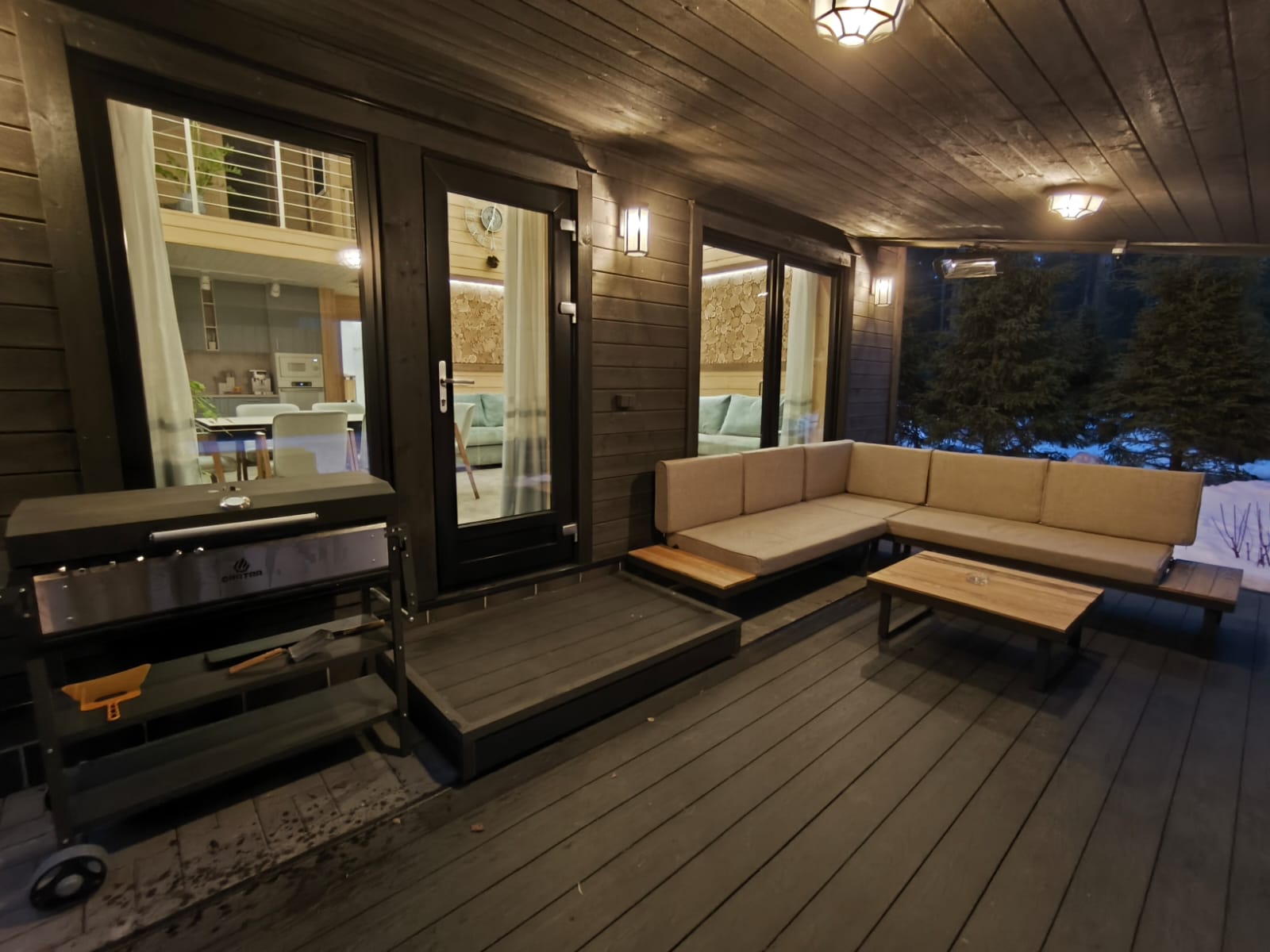 Норвежский коттедж "Скандинавия с турецкой парной"