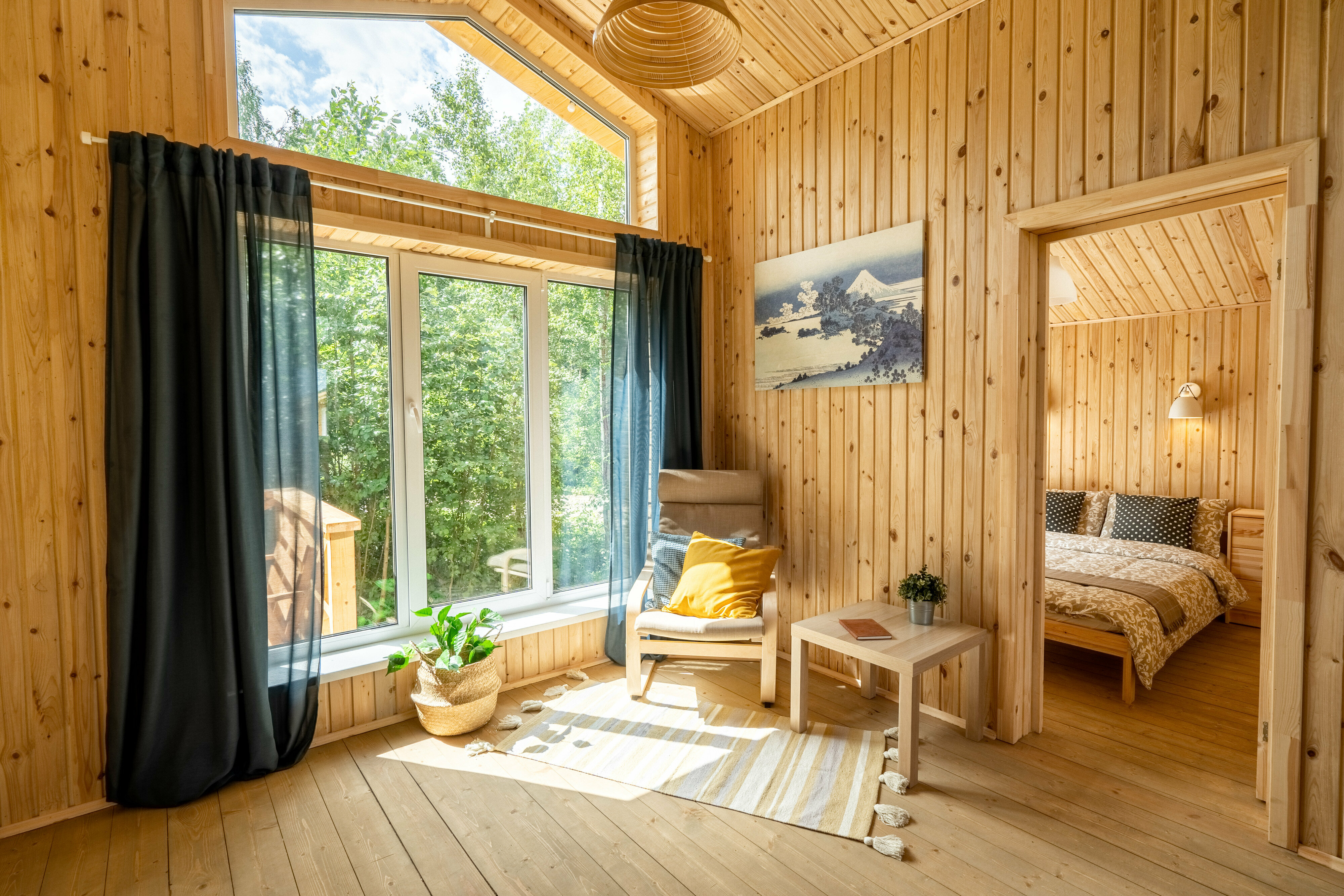 Дом с видом на лес