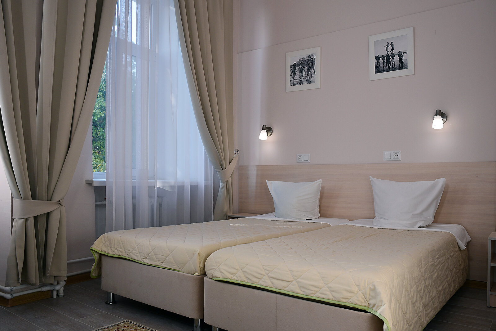 2х местный стандарт с видом во двор, без балкона