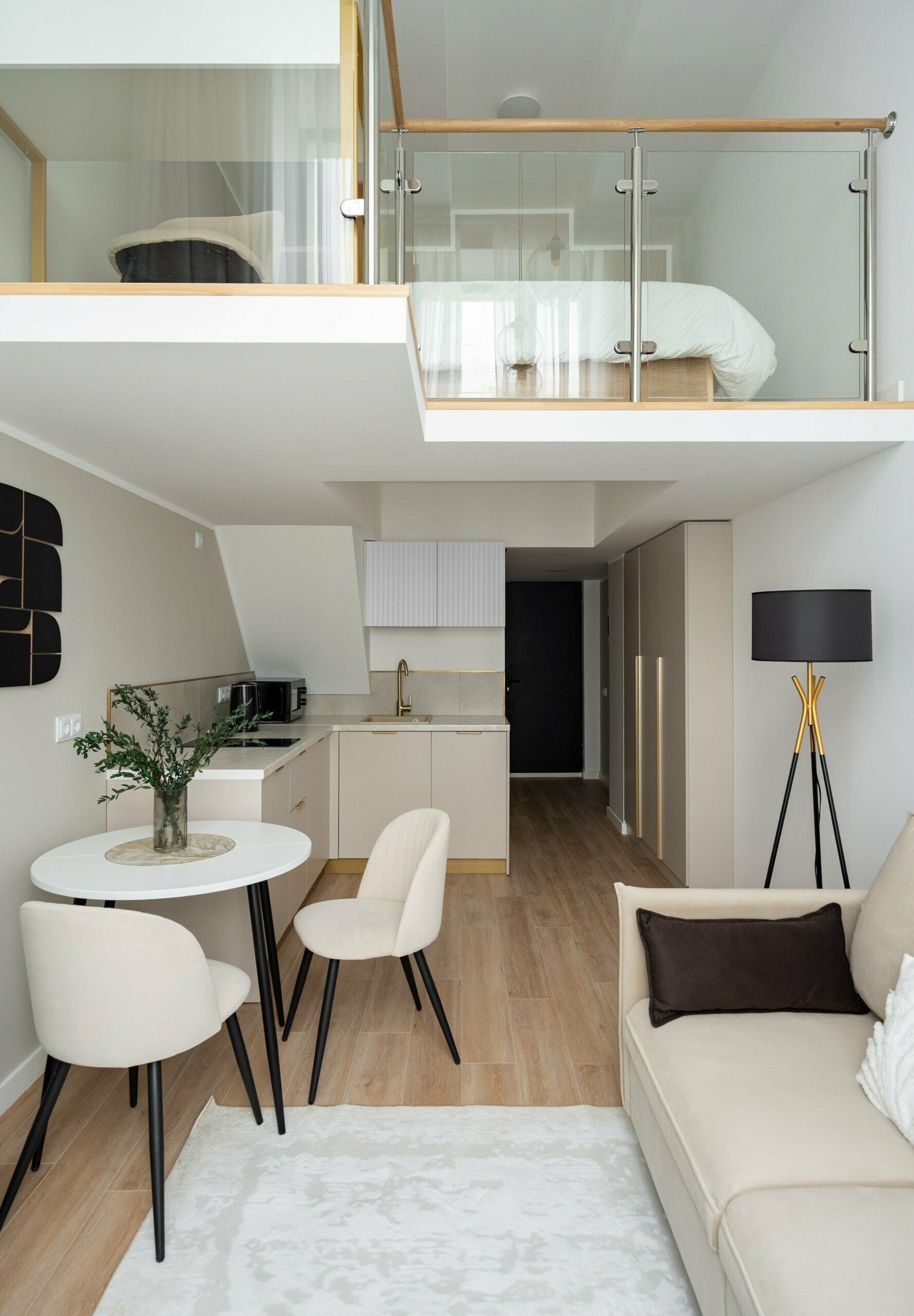 Двухместный номер-студия Делюкс с 1 кроватью