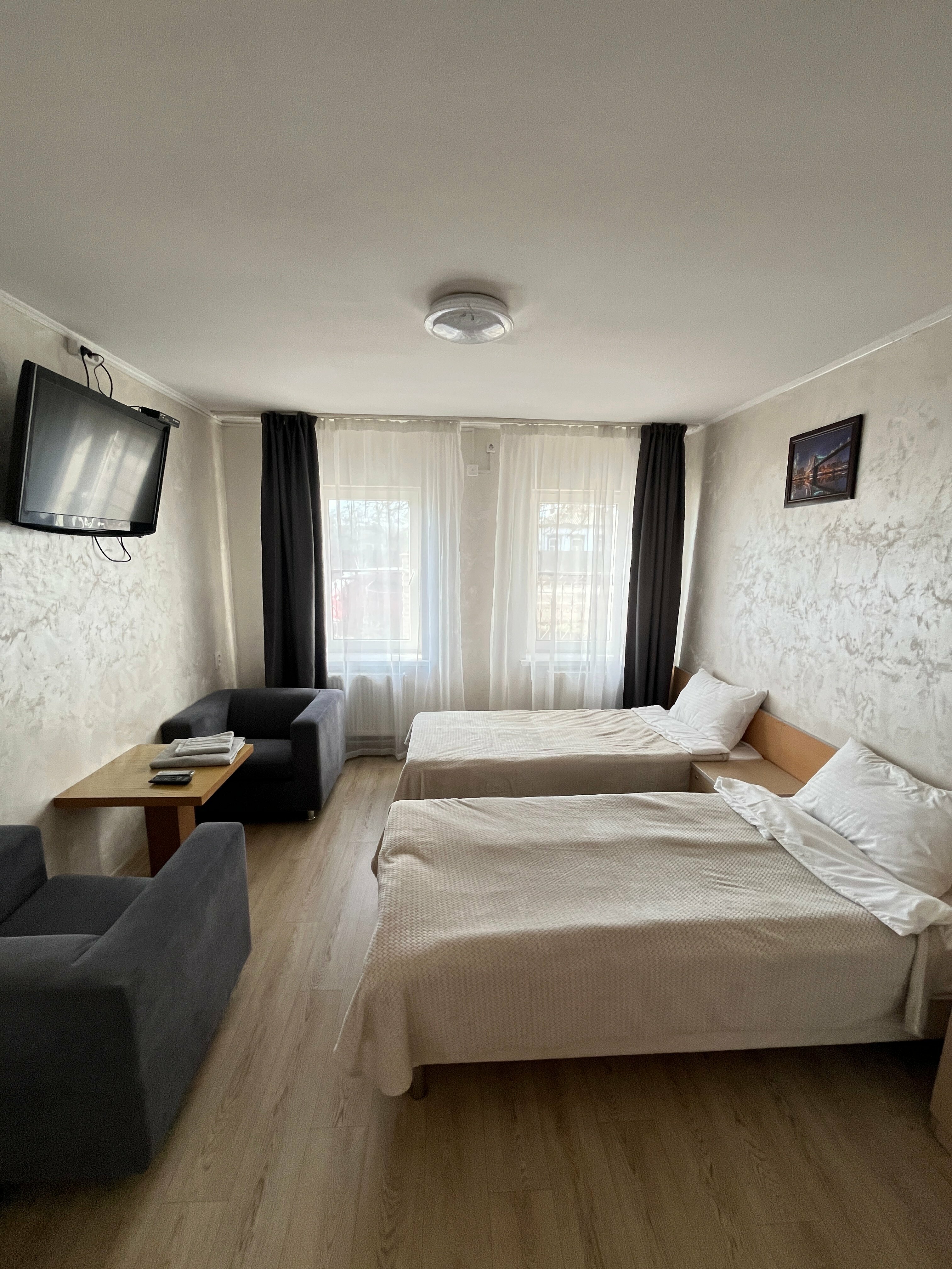 Бюджетный двухместный номер с 2 отдельными кроватями