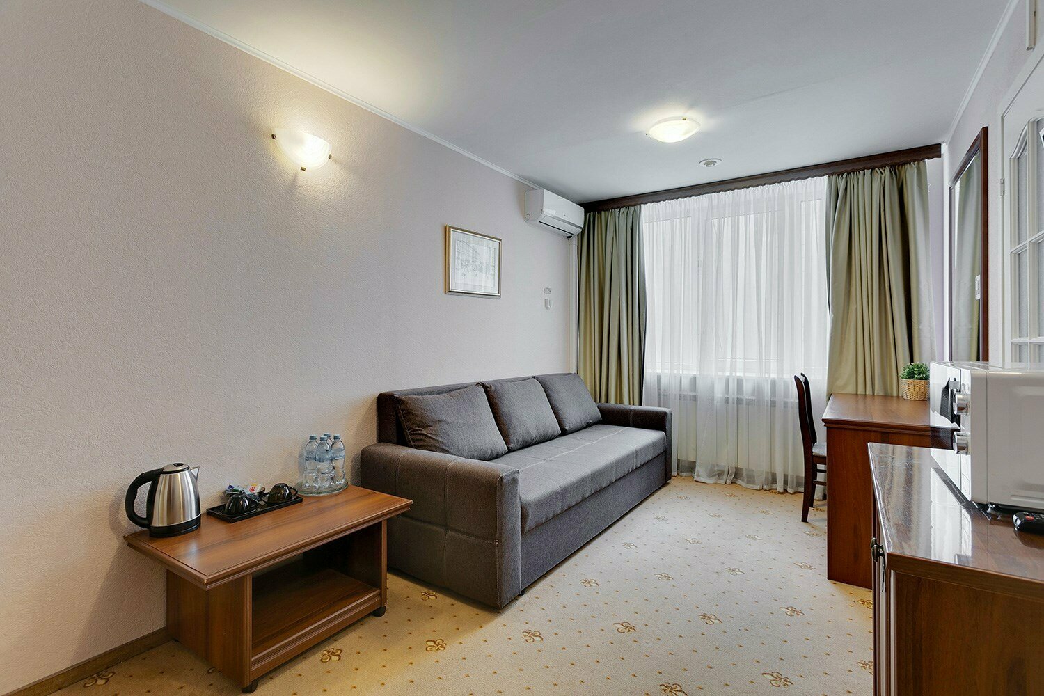 Полулюкс студия/двухкомнатный