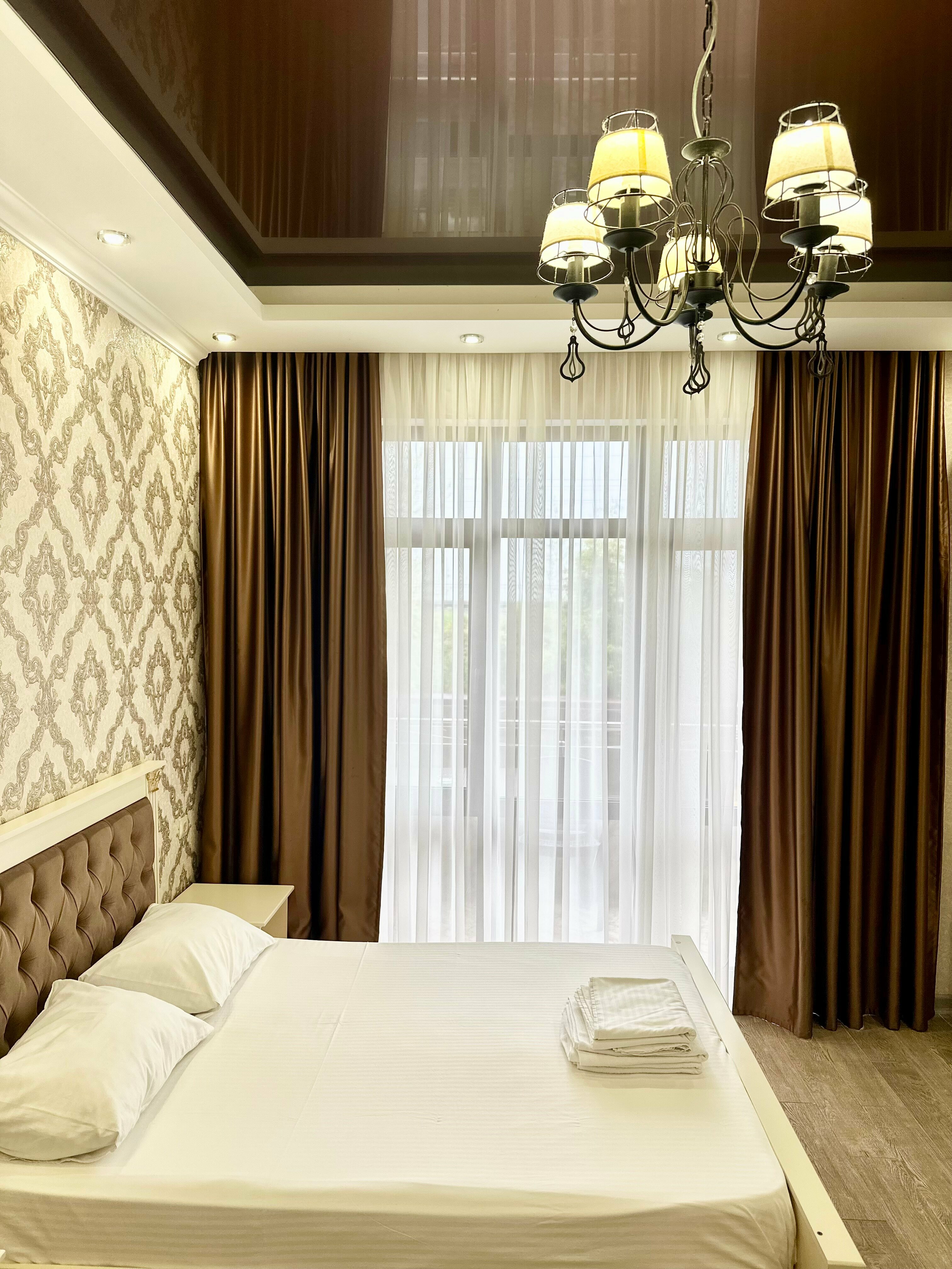 Двухместный номер с 1 кроватью и балконом