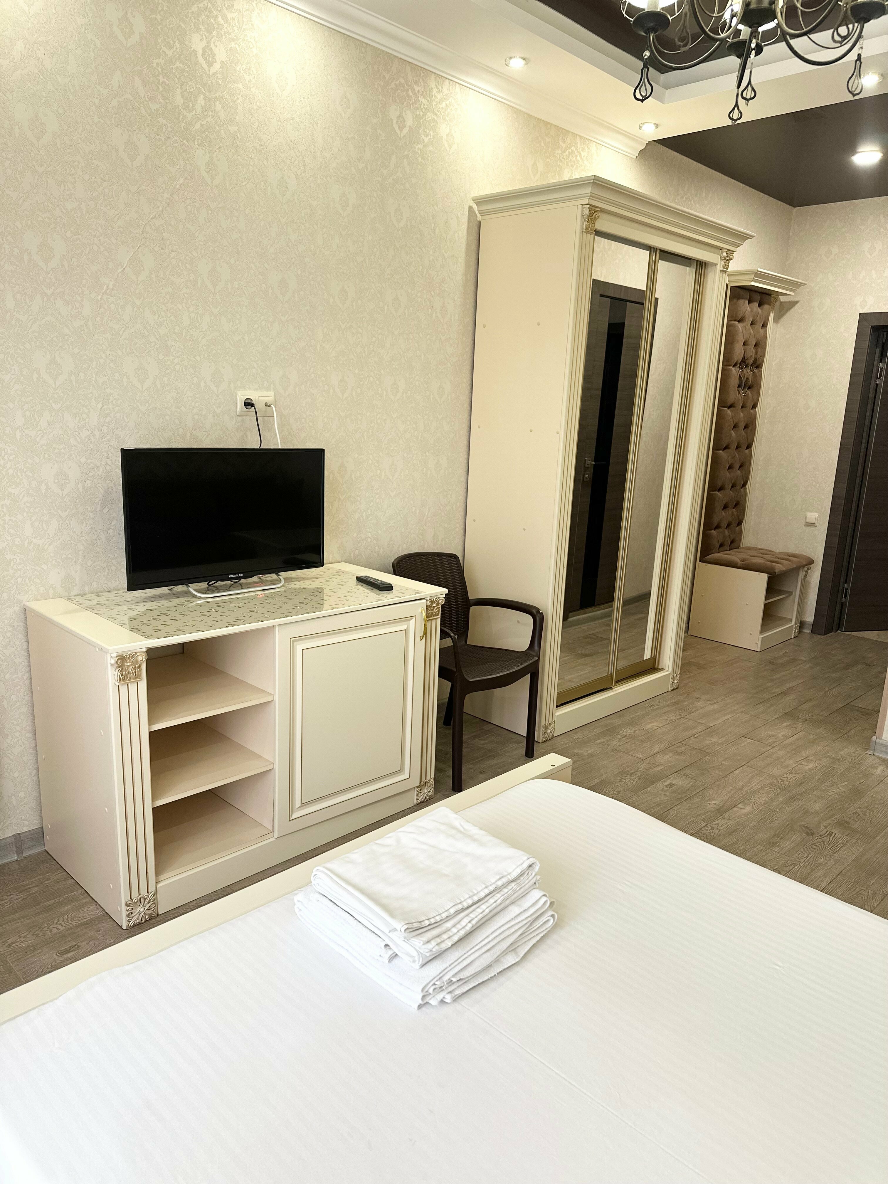 Двухместный номер с 1 кроватью и балконом