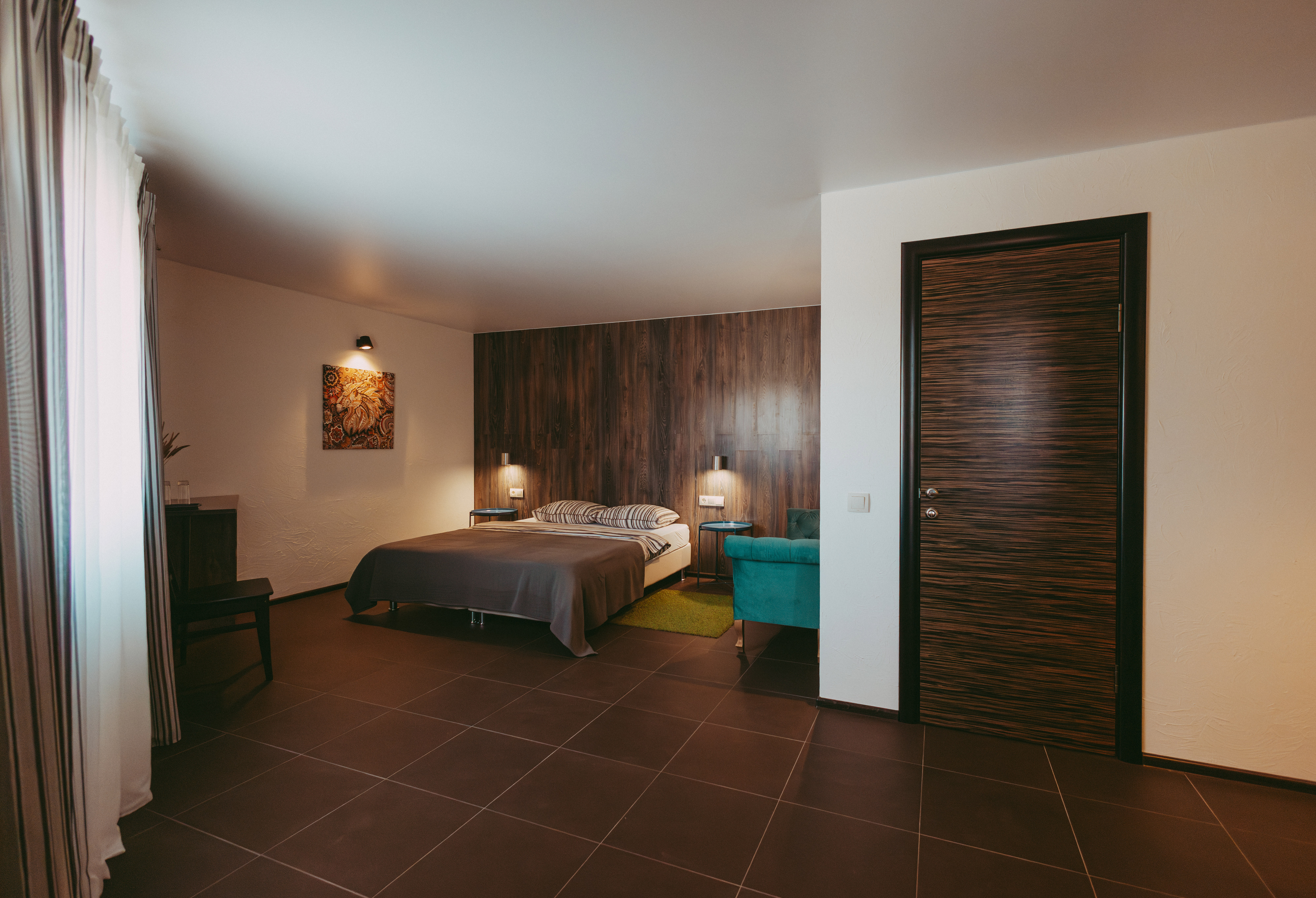 Номер с кроватью размера «king-size»