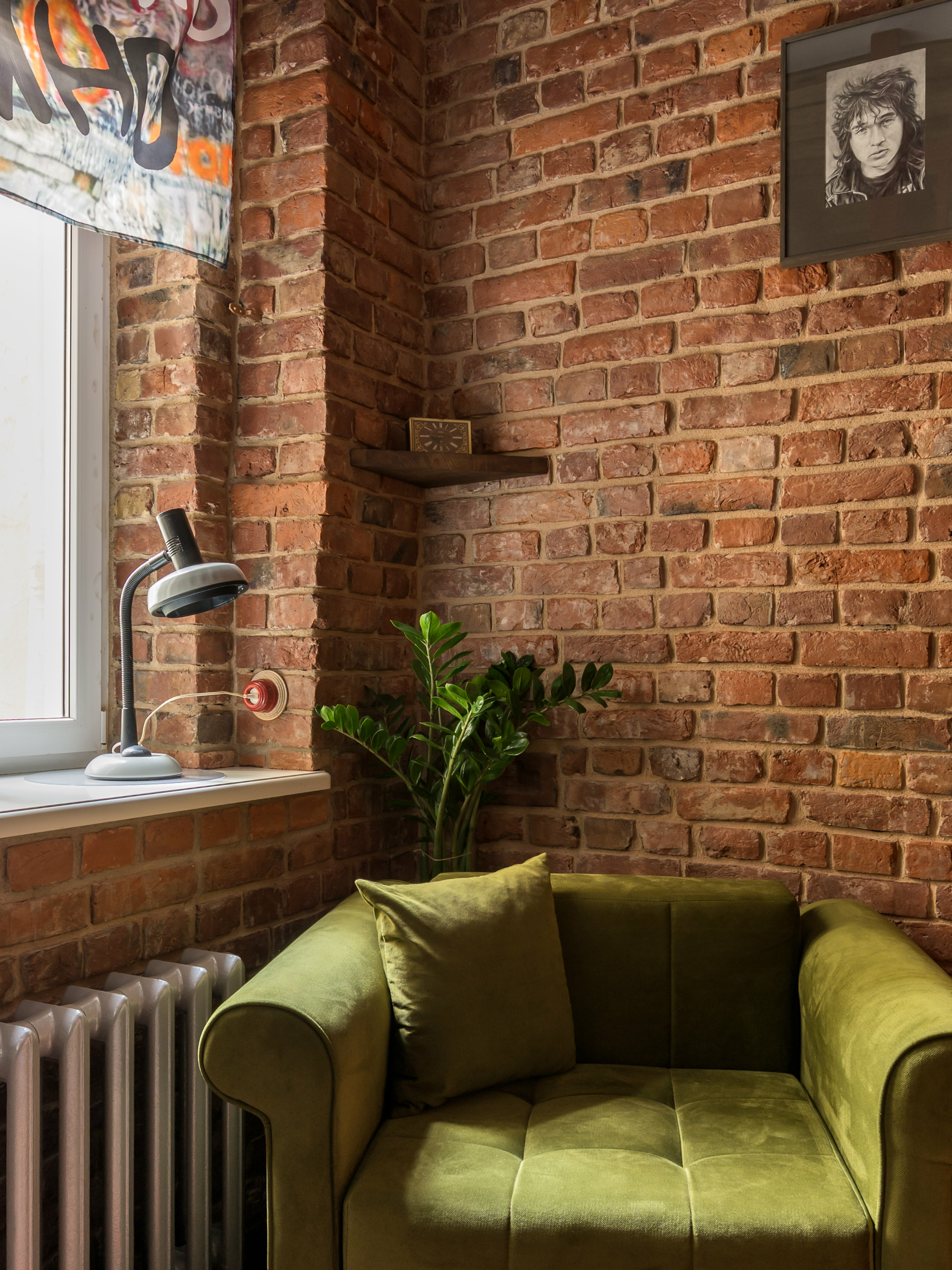 Дизайнерская студия для двоих в топовой локации, «Цой»