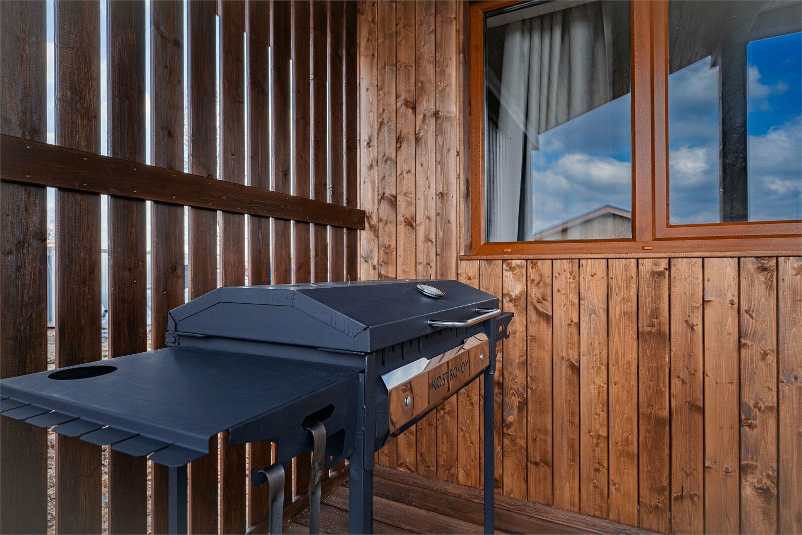 Семейная дача с двумя отдельными входами