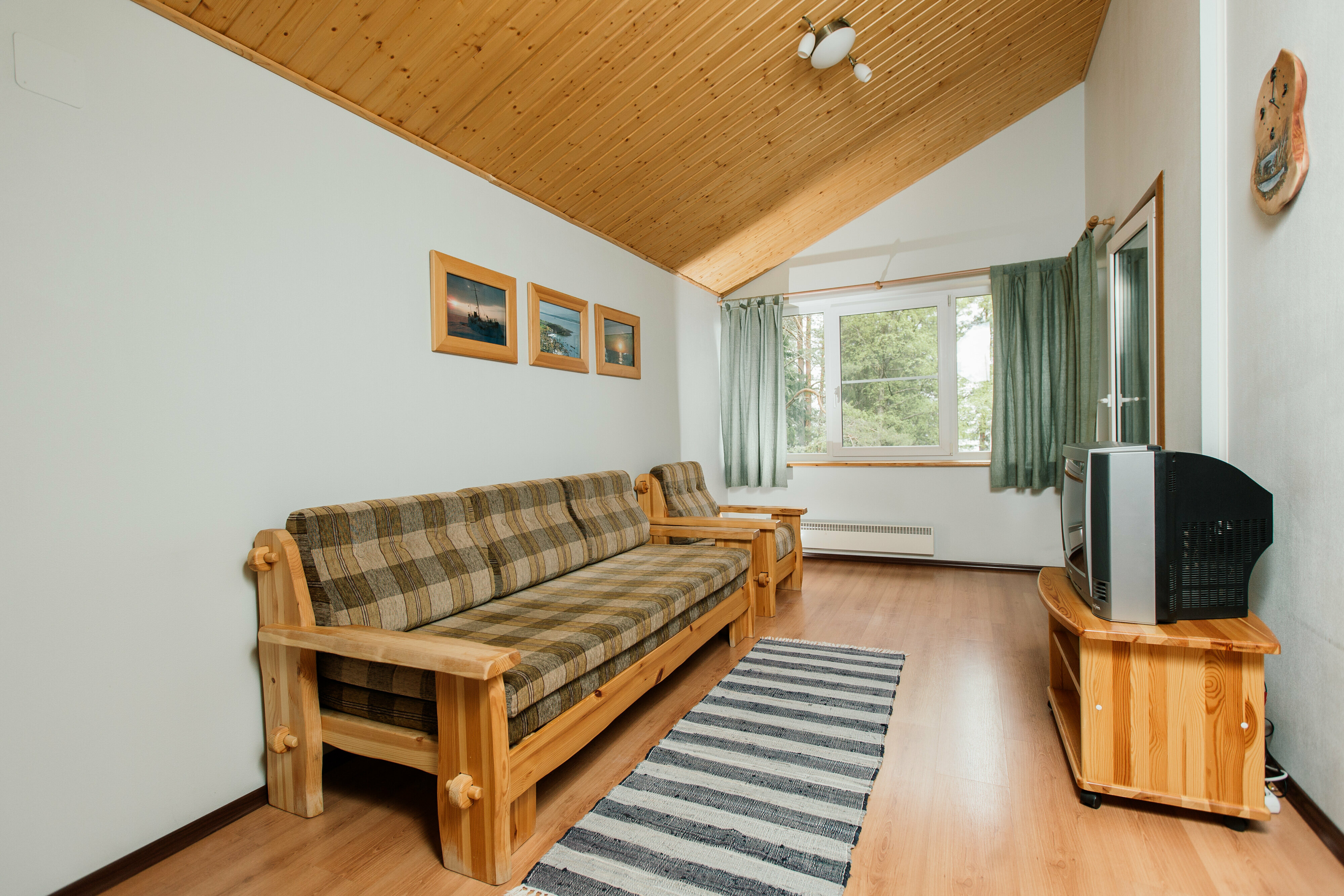 Двухместный номер с 1 кроватью и террасой