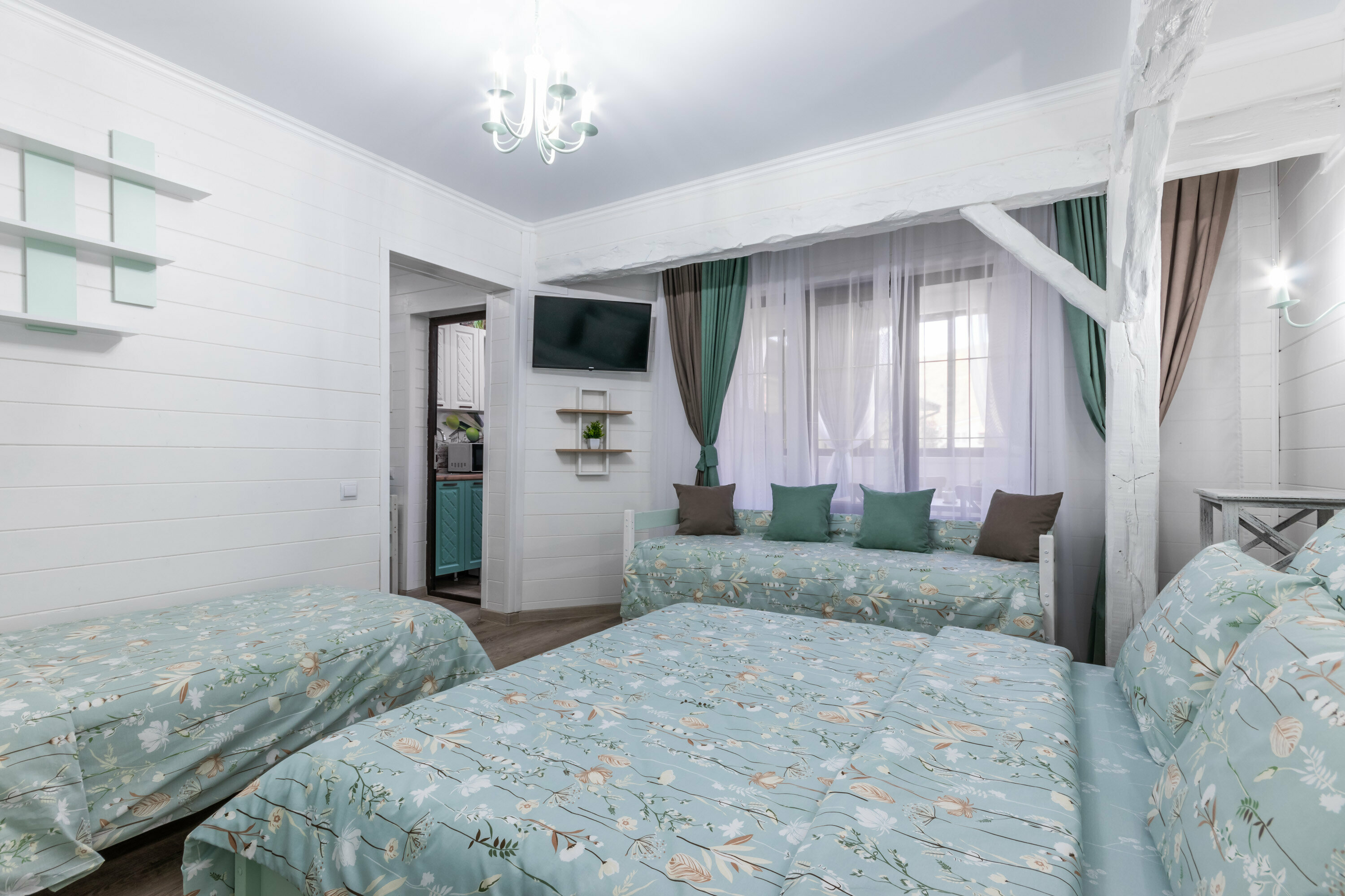 Апартаменты пятиместные