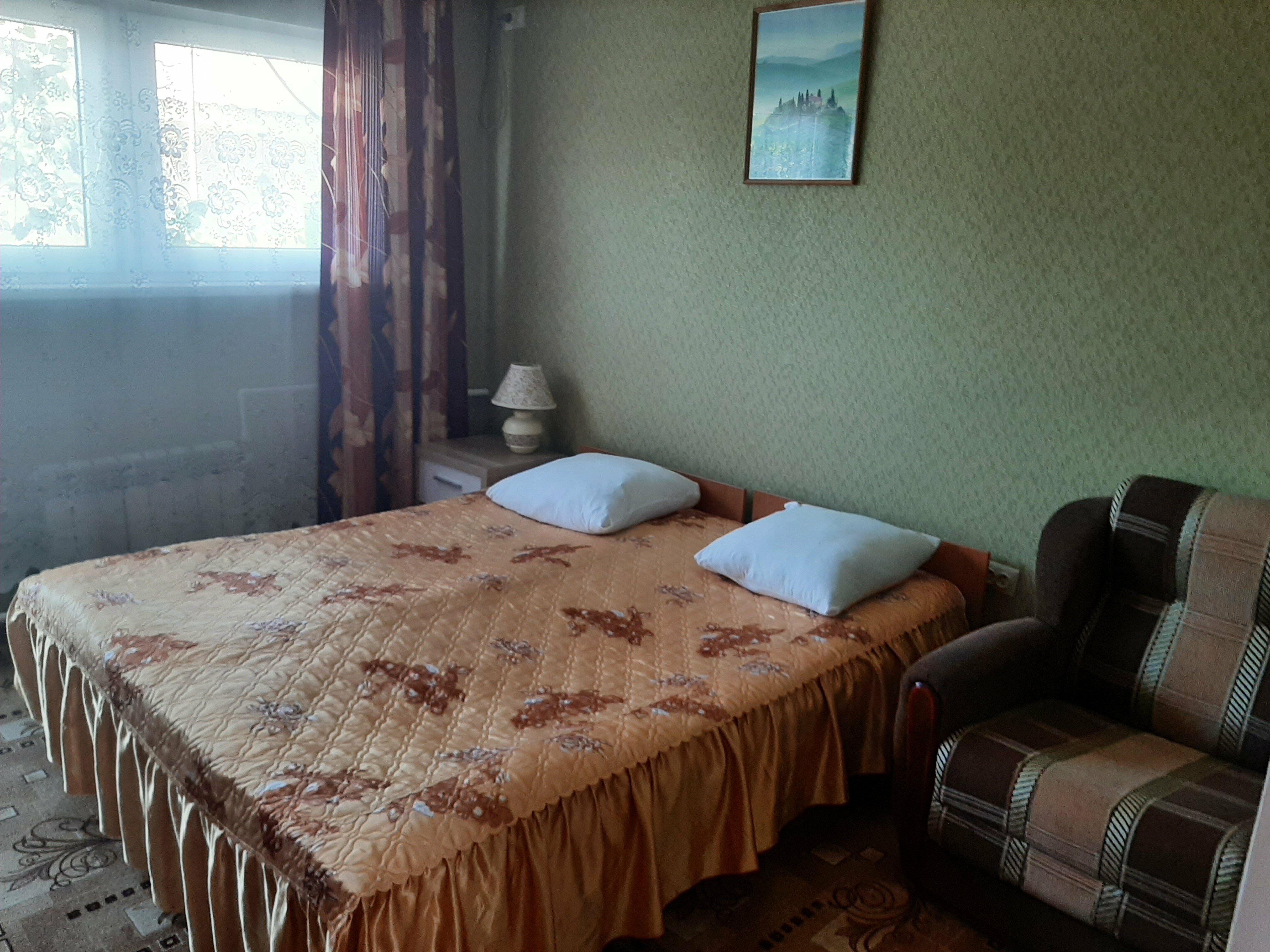 Двухместный номер с 1 кроватью или 2 отдельными кроватями и балконом