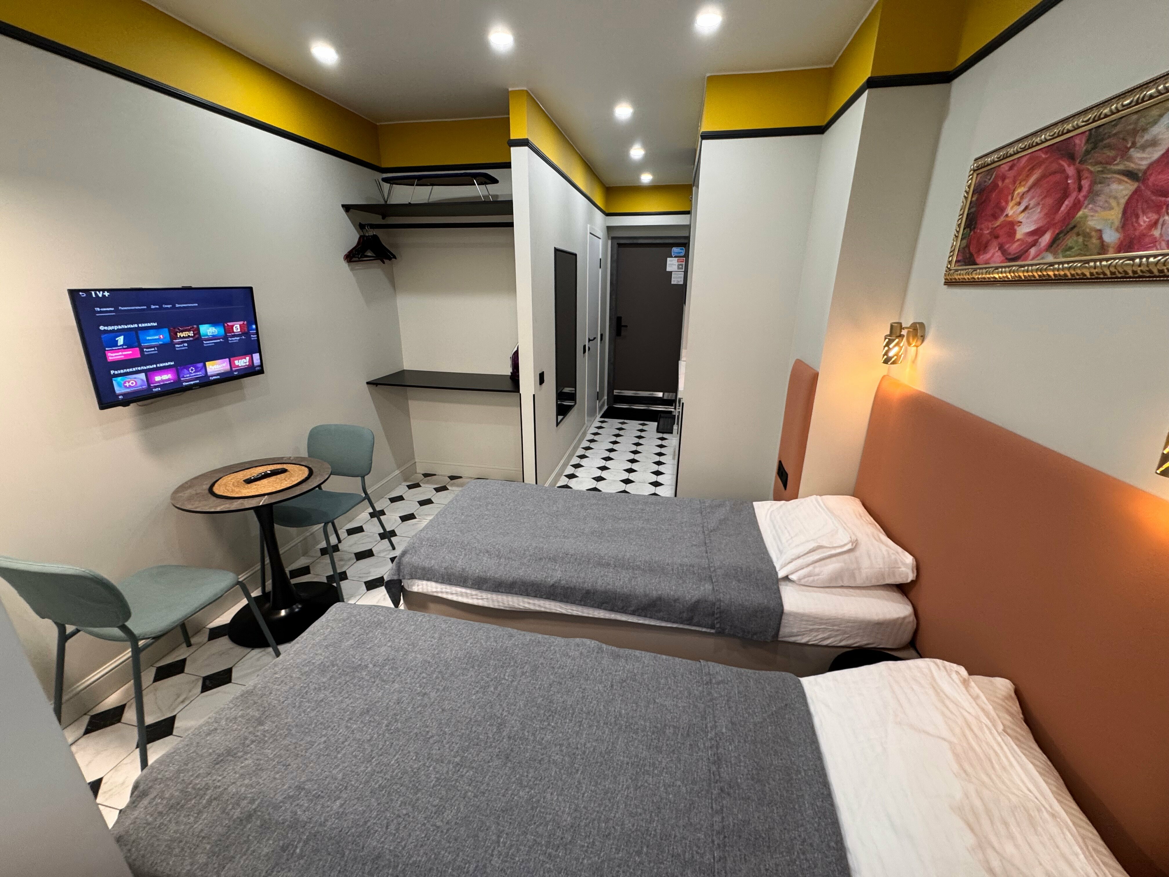 Двухместный номер с 1 кроватью или 2 отдельными кроватями