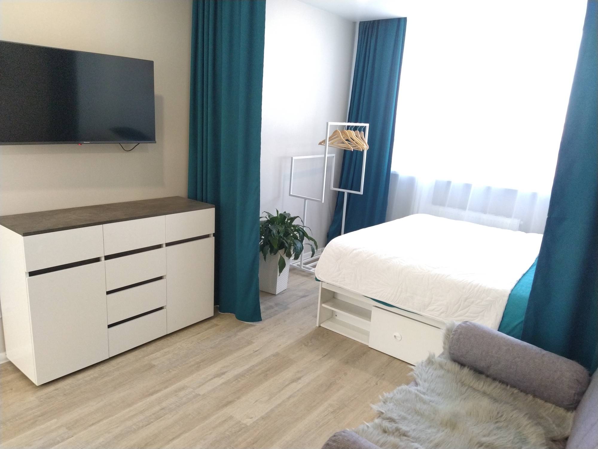 Cемейный номер с собственной ванной комнатой