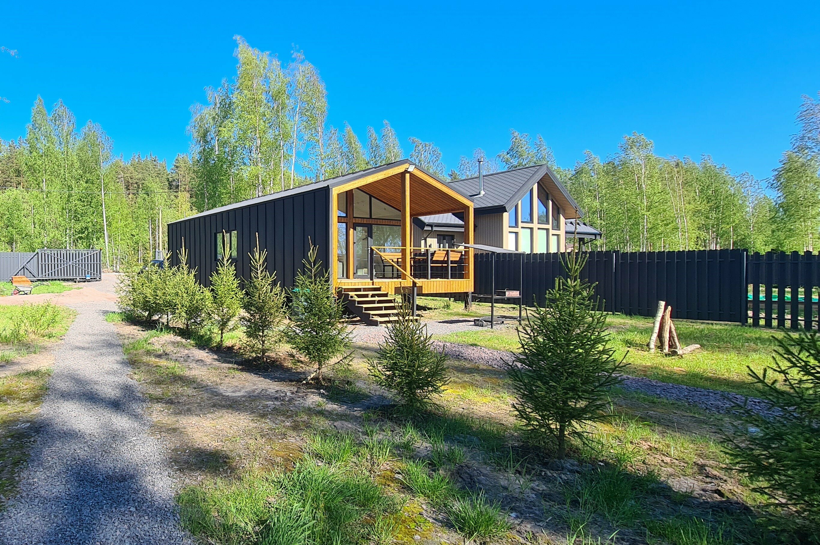 Коттедж с видом на озеро