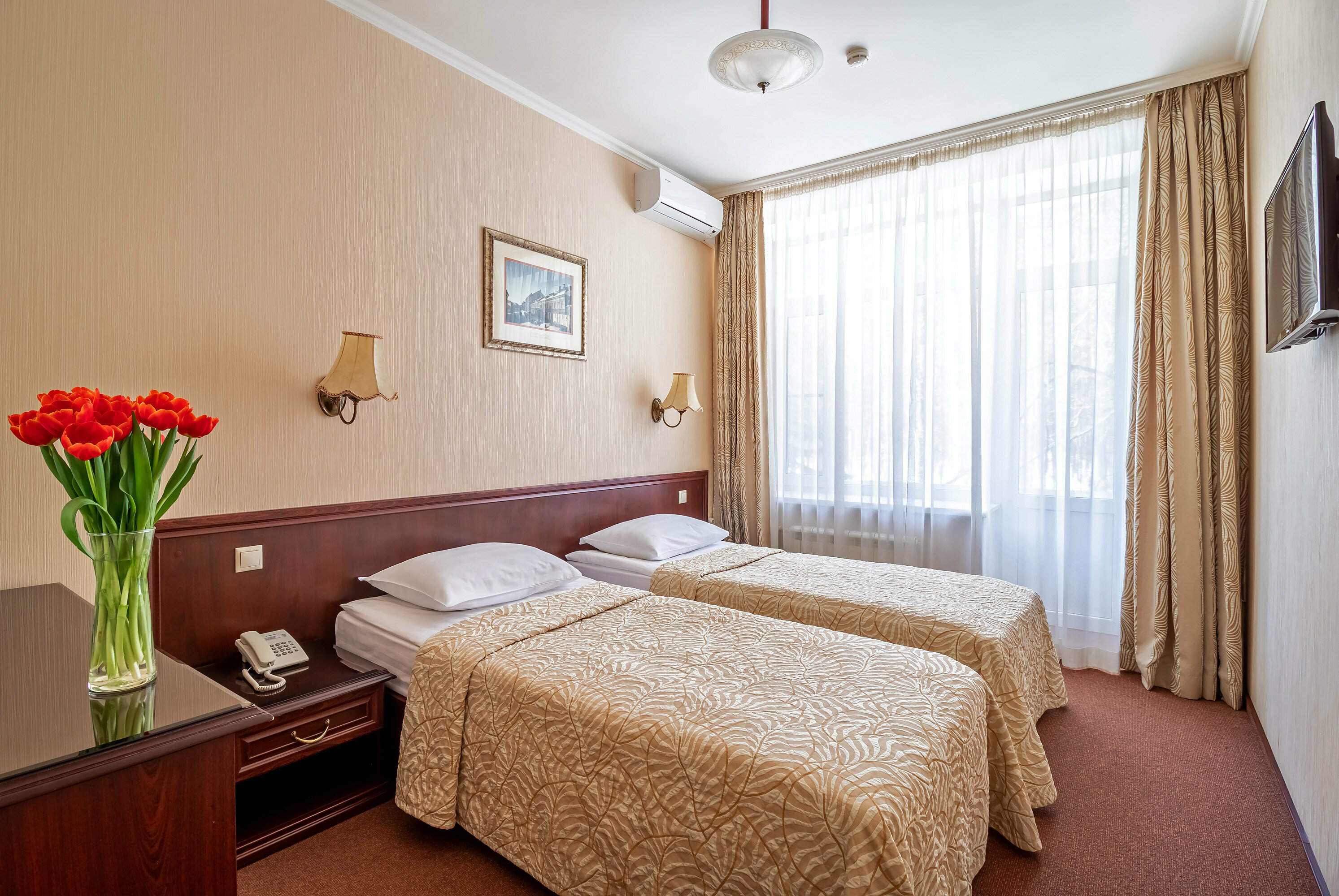 Стандартный номер с 2 раздельными кроватями