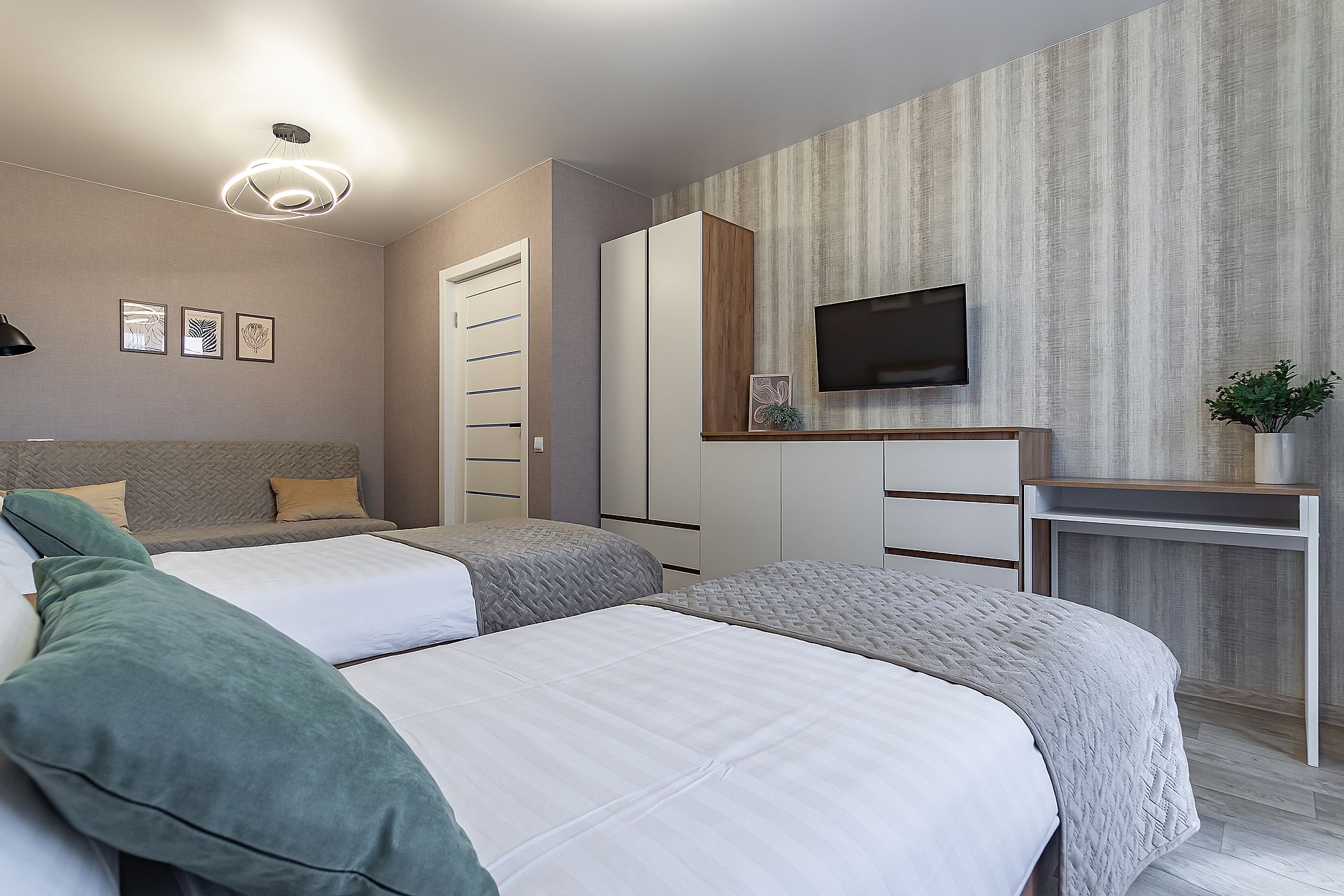 Апартаменты с 1 спальней