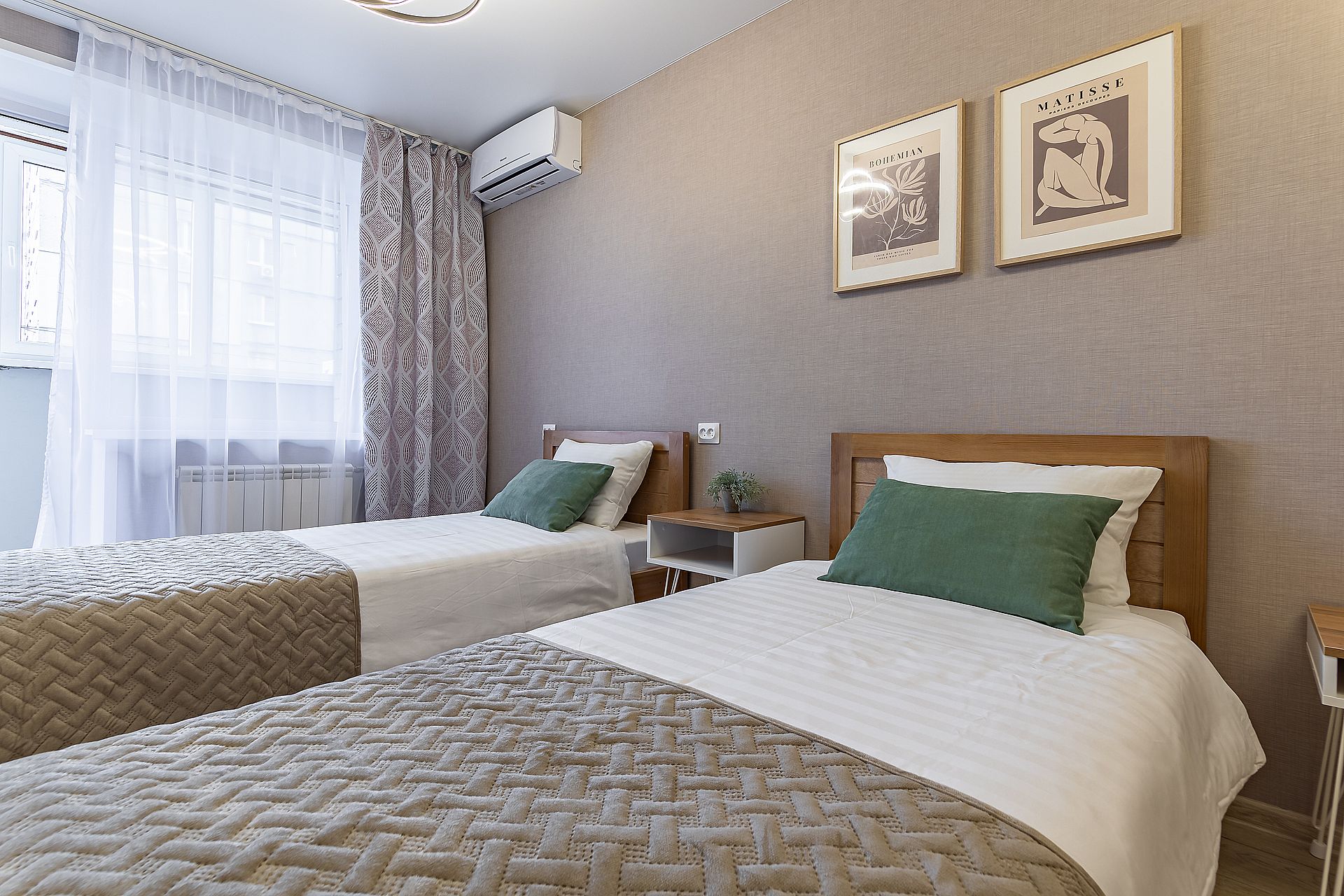 Апартаменты с 1 спальней