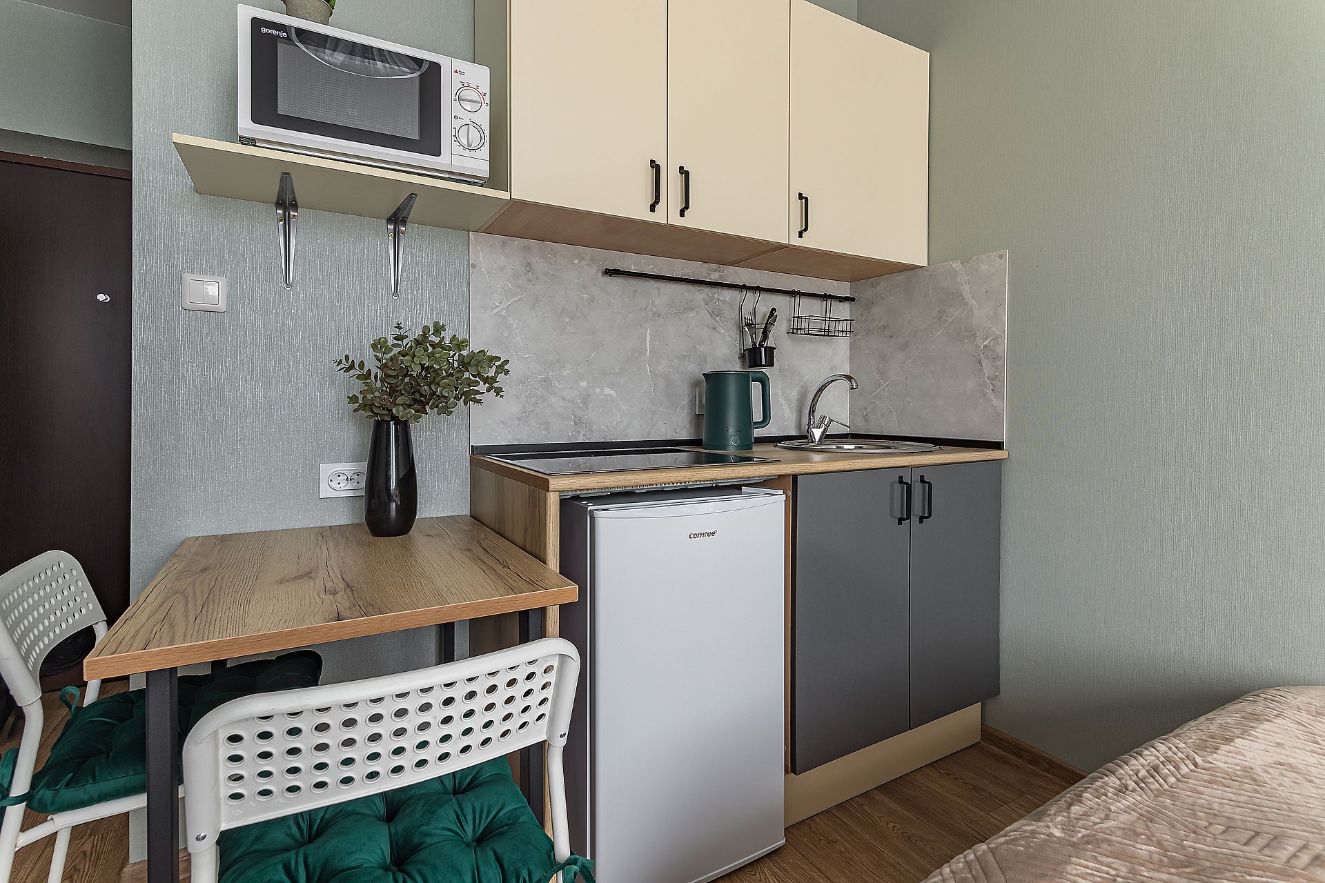 Трехместный номер с душем