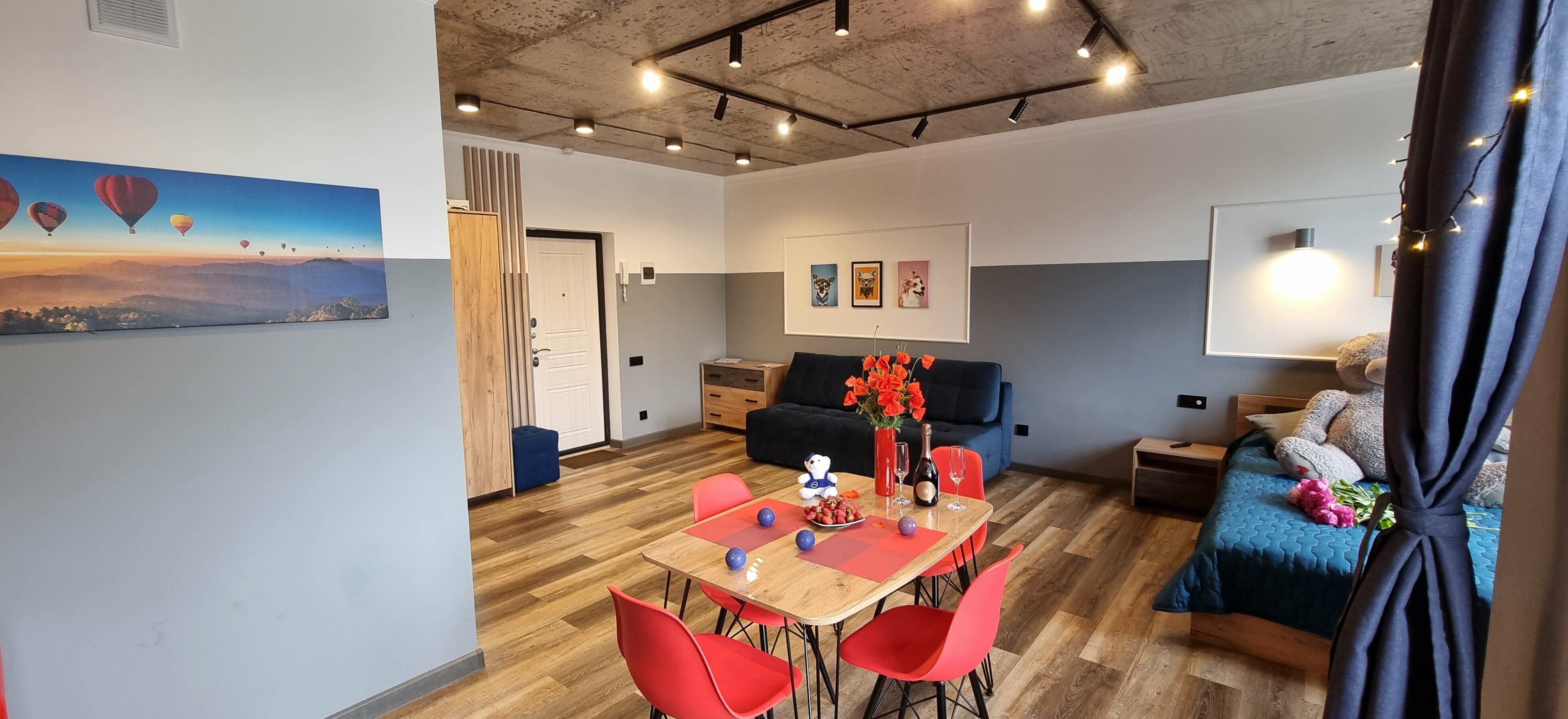 Номер-студия с видом на горы