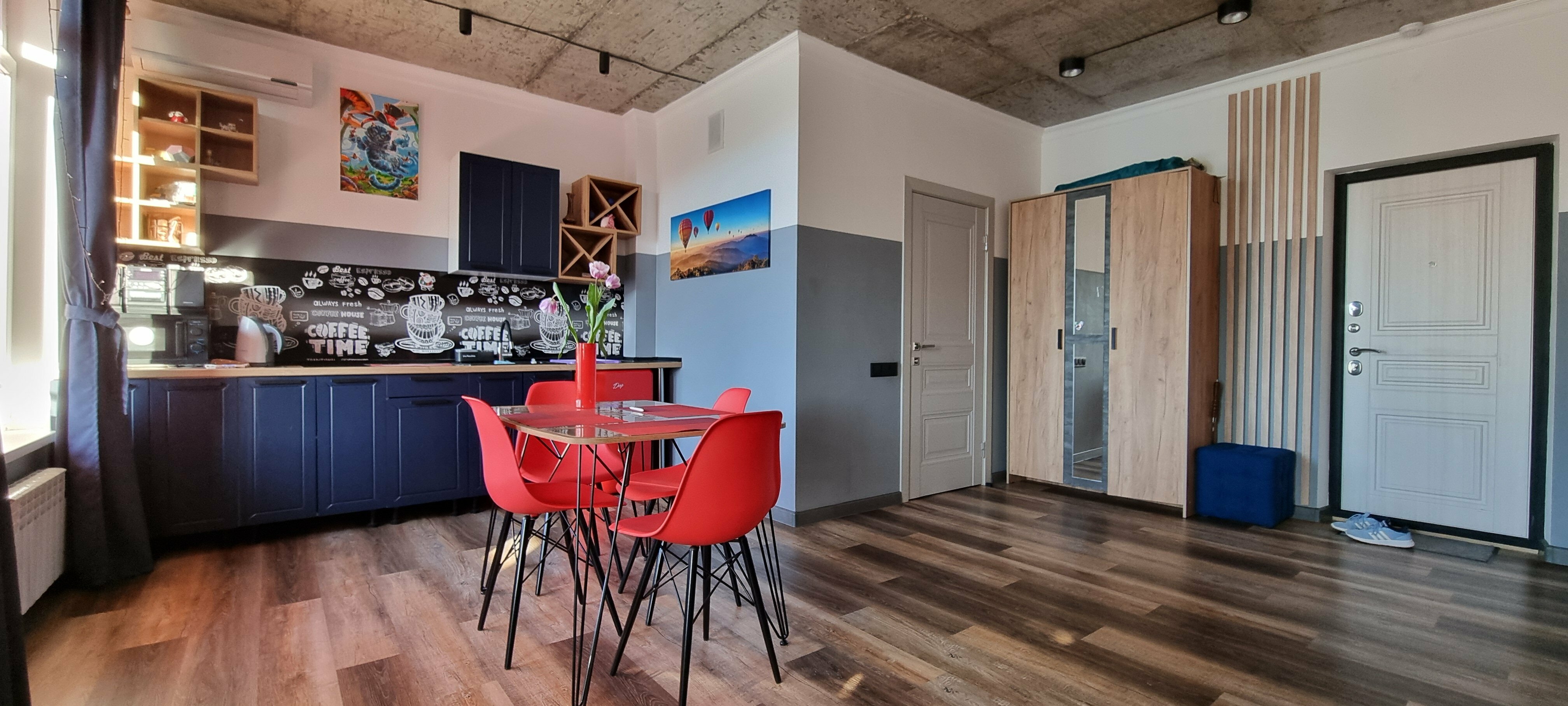 Номер-студия с видом на горы