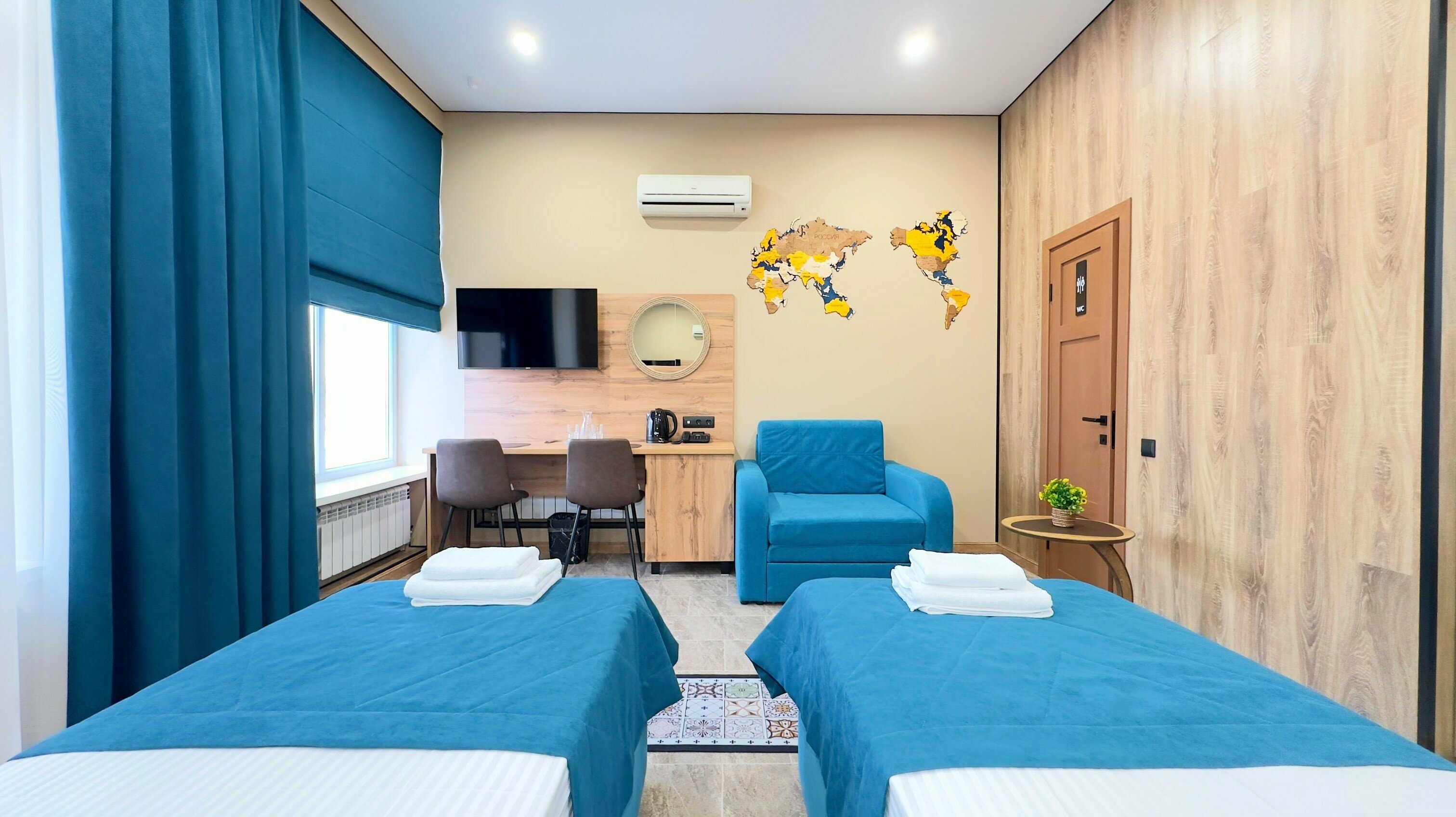 Люкс с балконом Twin